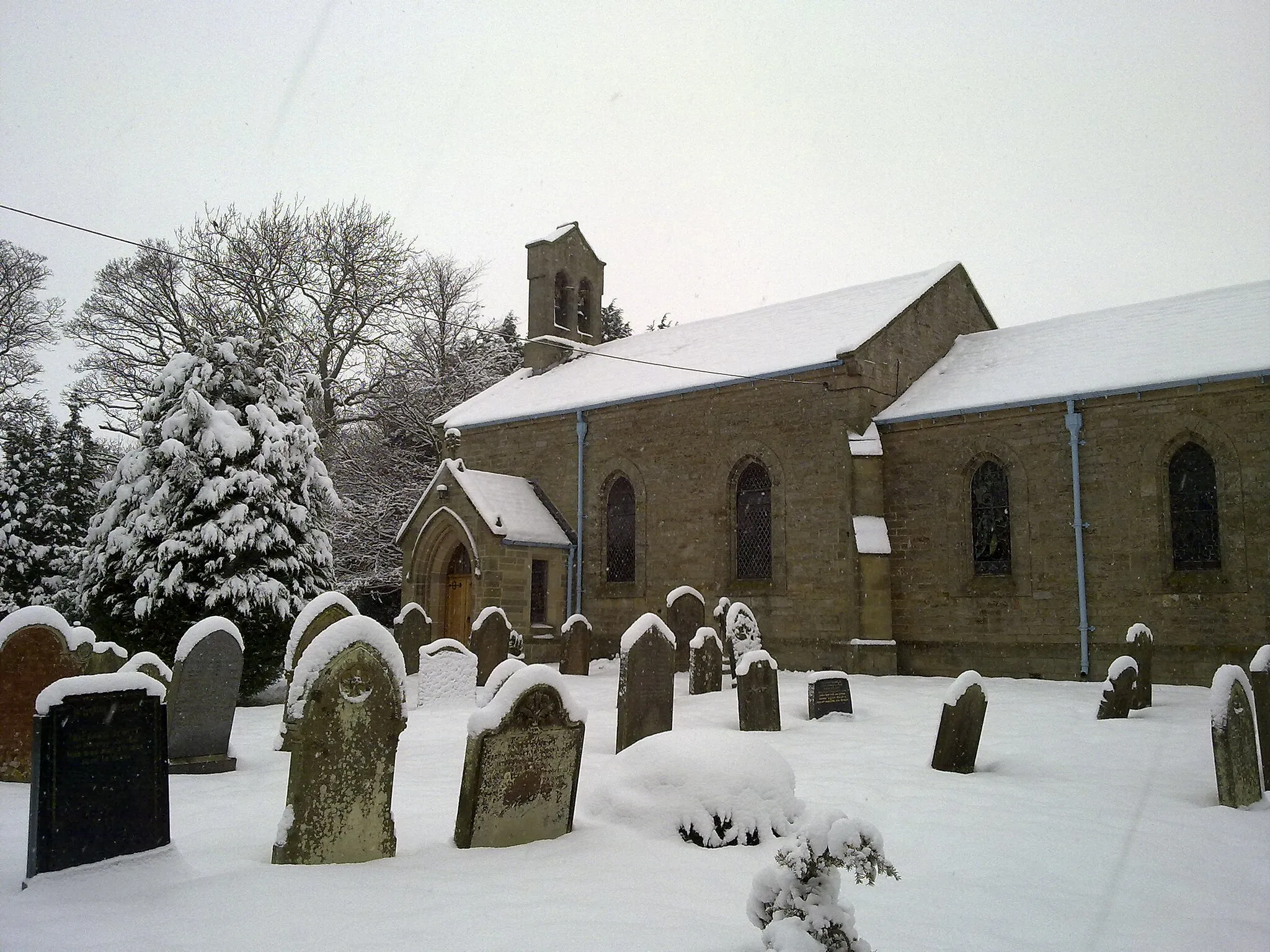 Photo showing: St Marys Church, Slaley
