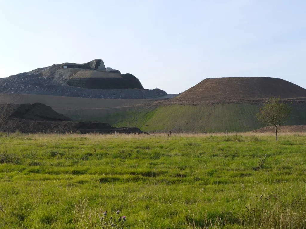 Photo showing: 'Northumberlandia' (under construction)