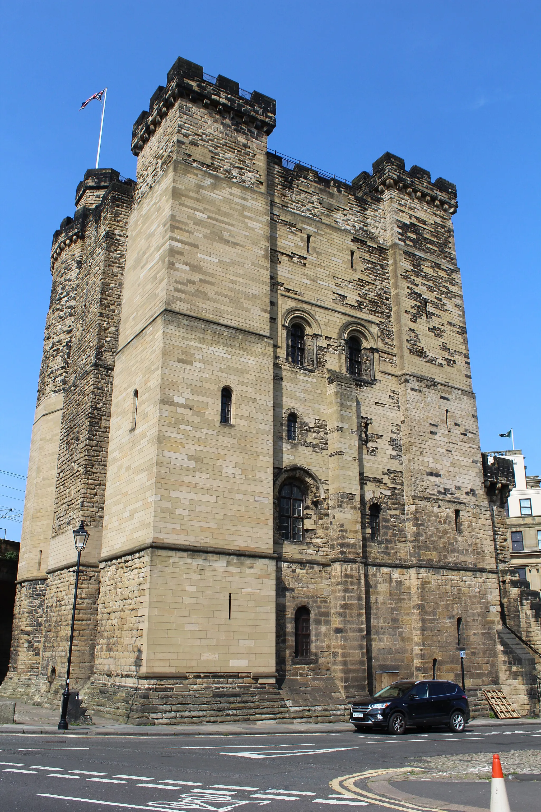 Photo showing: Donjon du château de Newcastle upon Tyne.