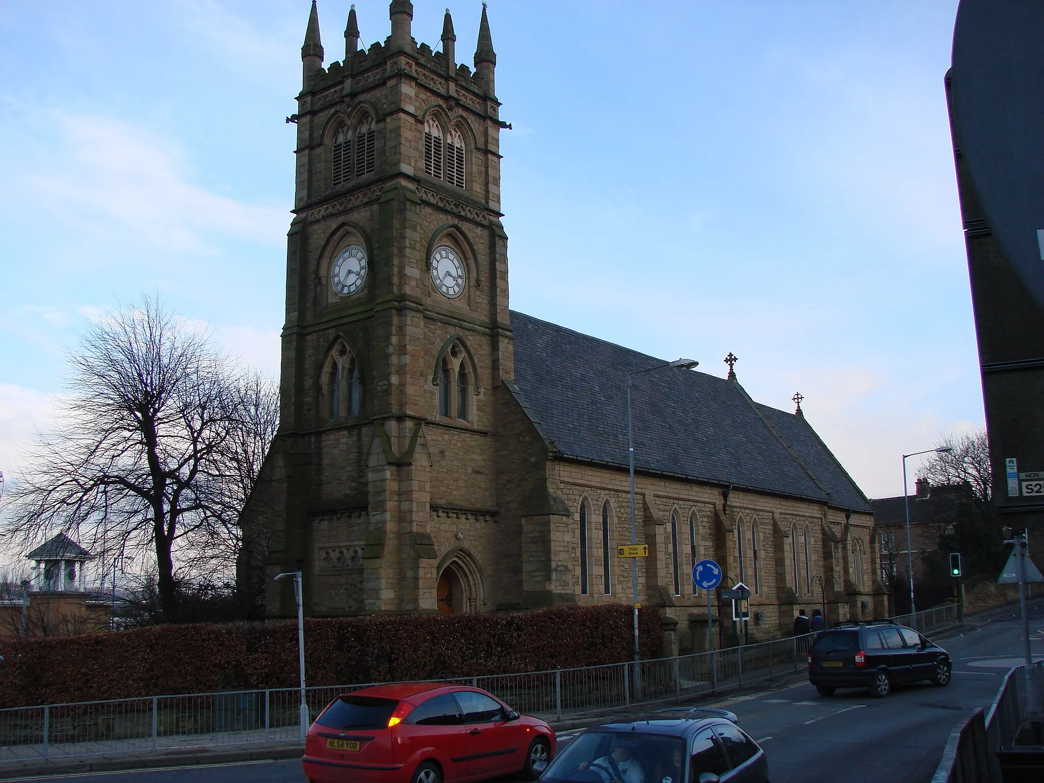 Photo showing: St Cuthbert's Church, Blaydon