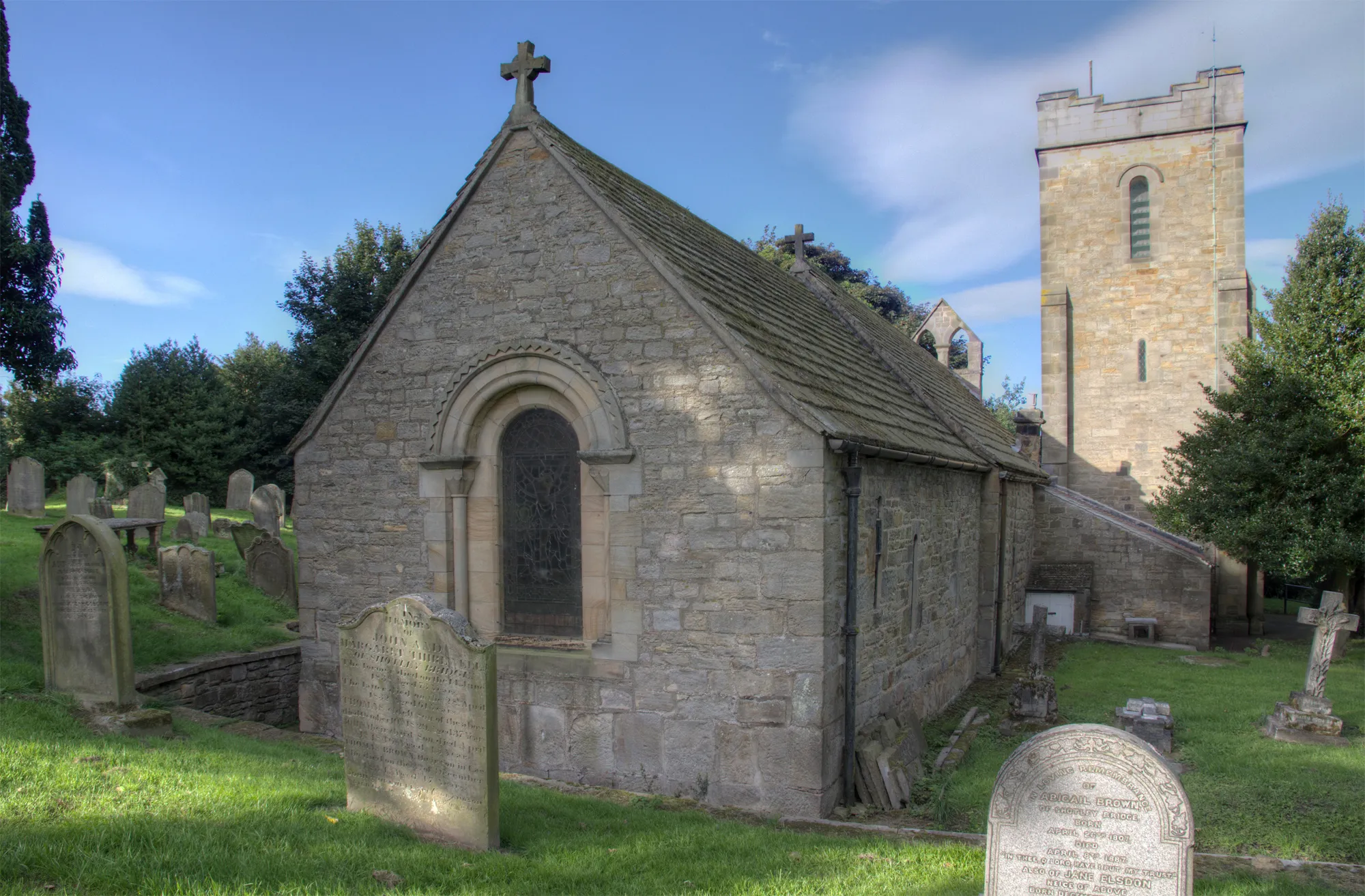 Photo showing: Church of St Ebba, Ebchester