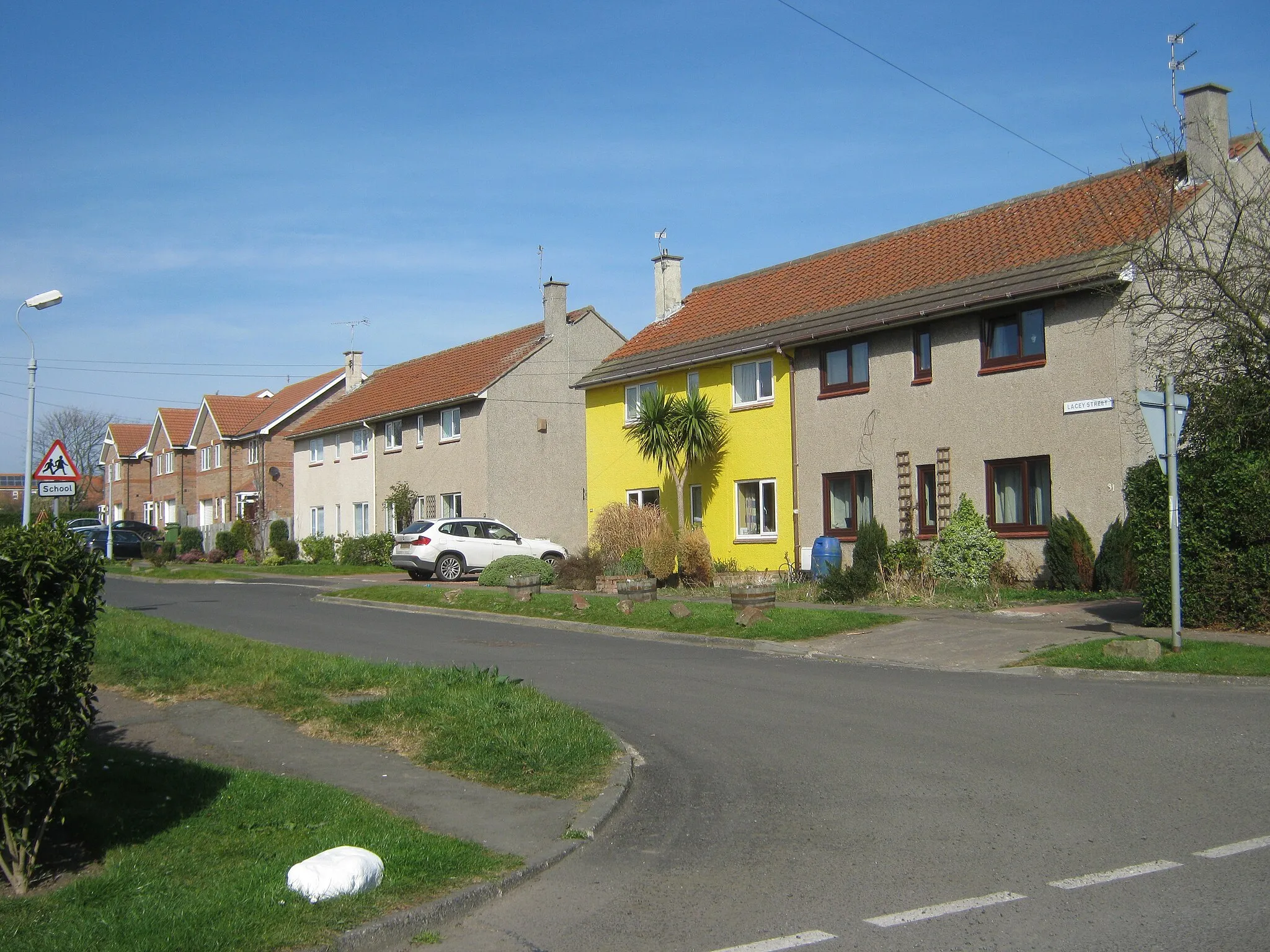 Photo showing: Lacey Street in Longhoughton