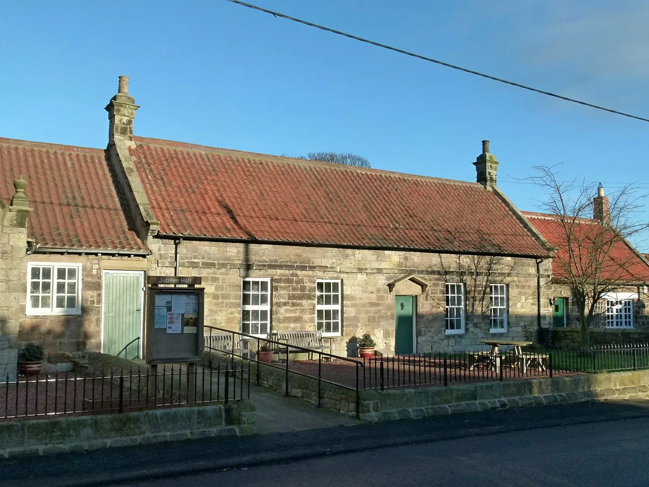 Photo showing: Reading room, Newton on the Moor