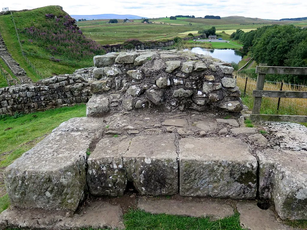 Photo showing: North gate of Milecastle 42 at Cawfields