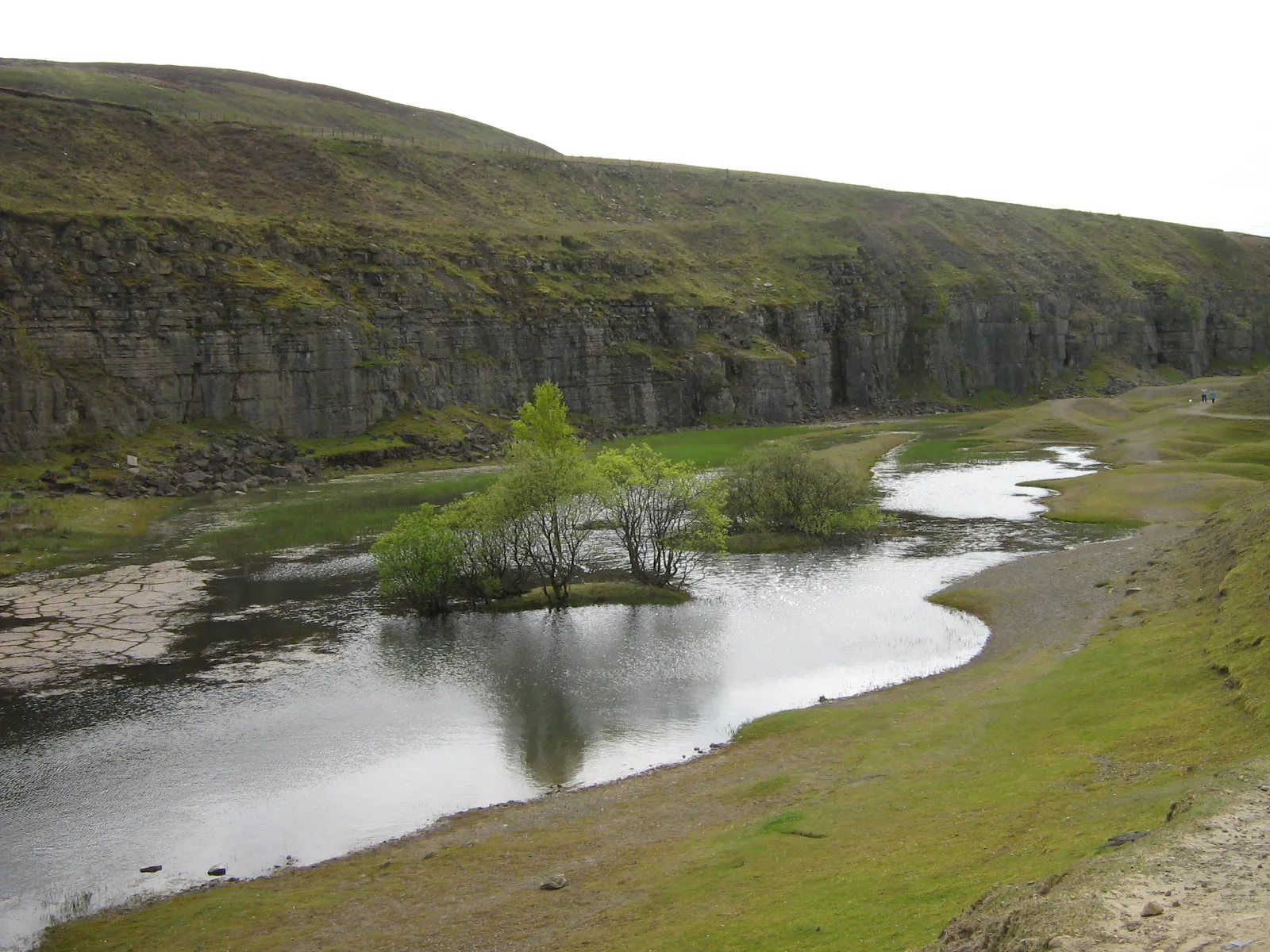 Photo showing: A quarry in Weardale at a place called Bollihope.