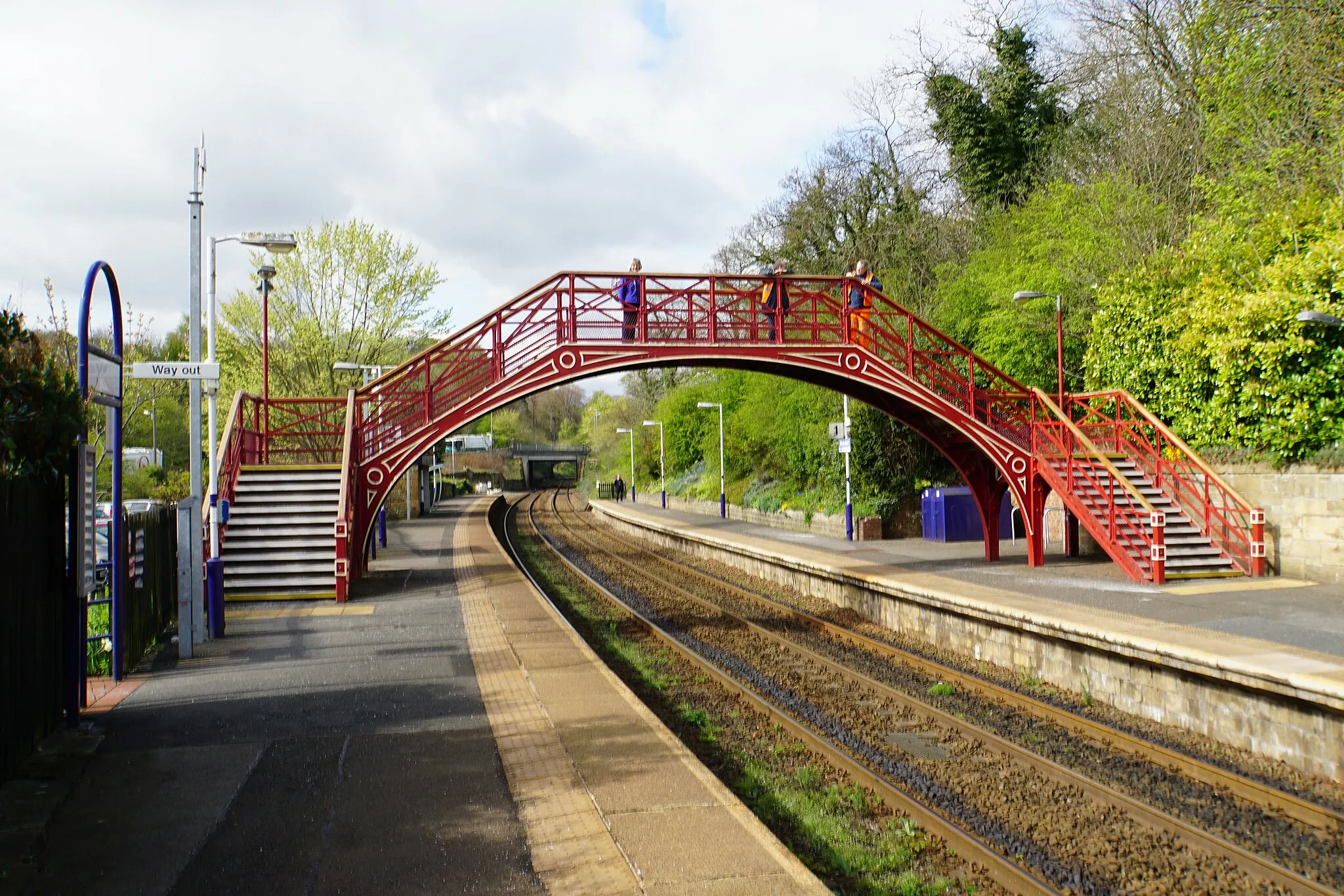 Photo showing: Stocksfield railway station