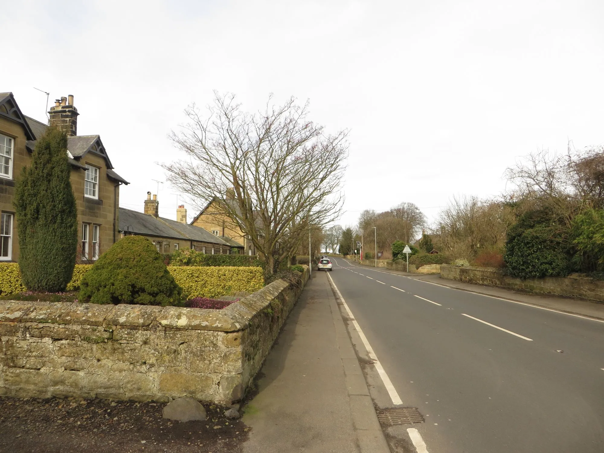 Photo showing: Longhirst Village