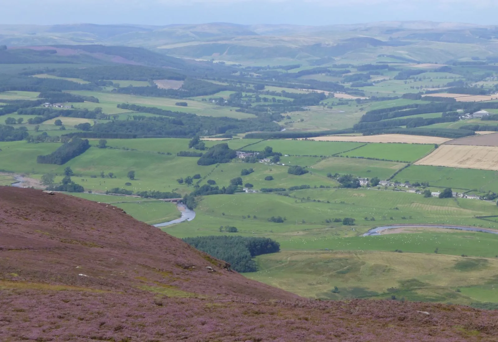 Photo showing: Hepple and the River Coquet