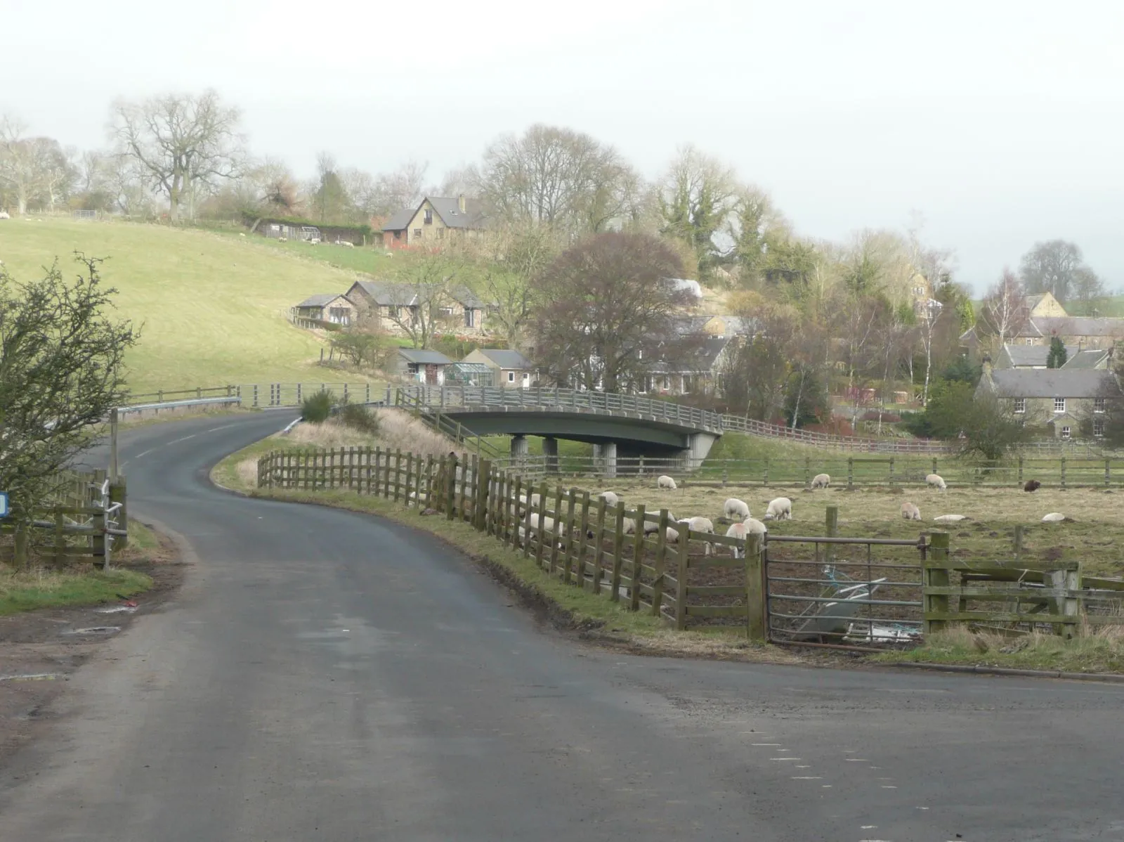 Photo showing: Sharperton village