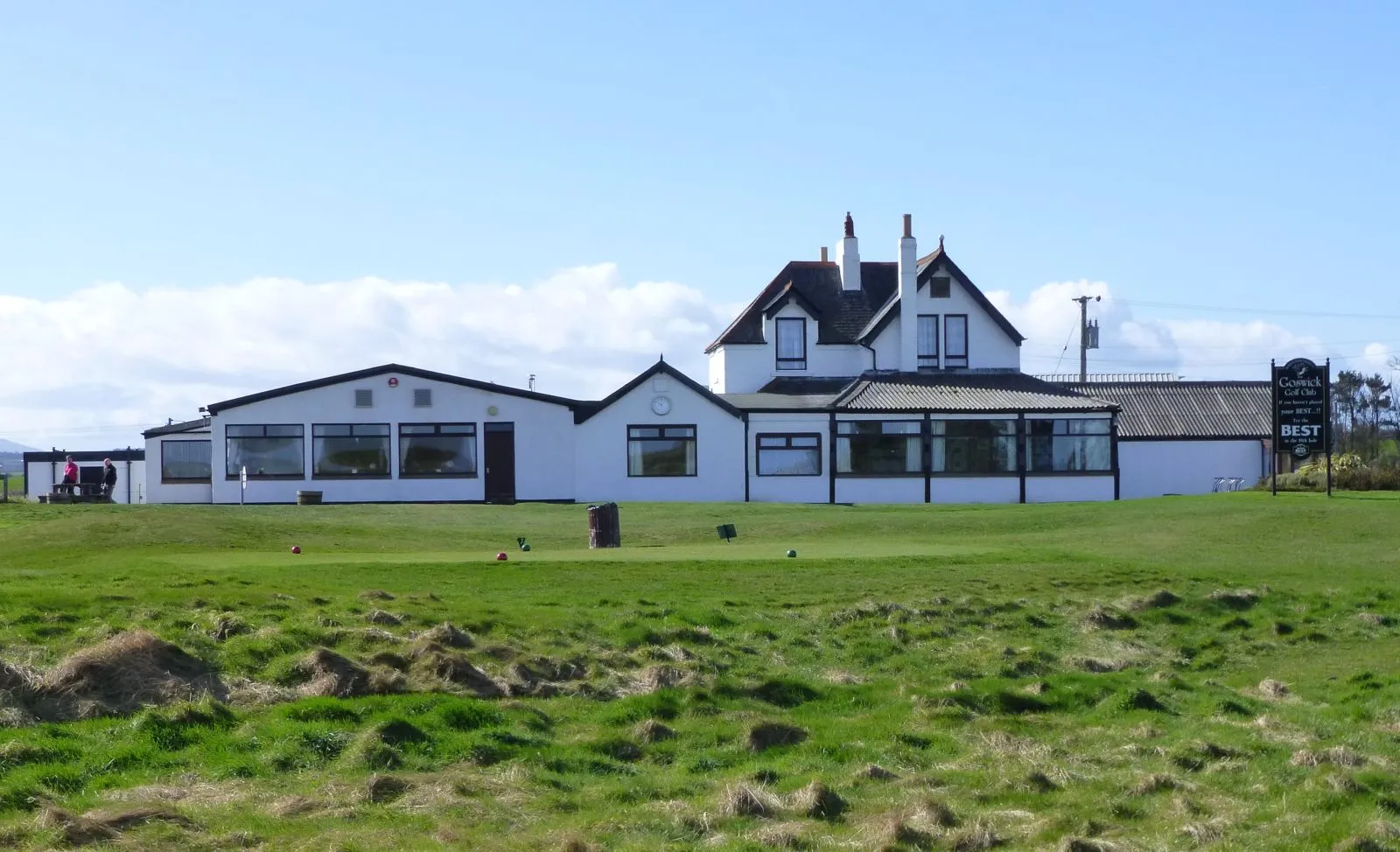 Photo showing: Berwick-upon-Tweed (Goswick) Golf Clubhouse
