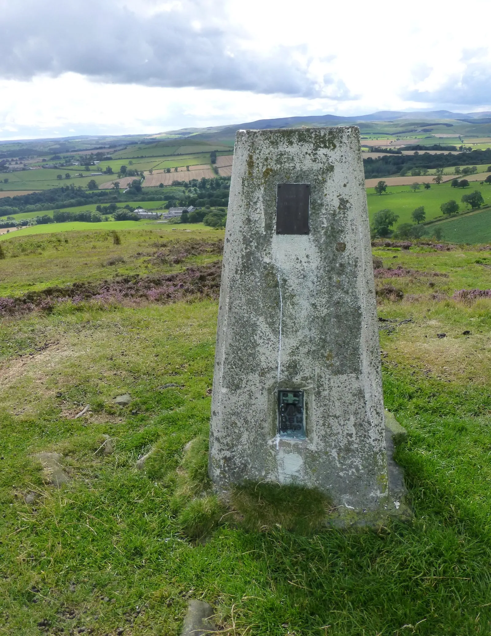 Photo showing: Trig point on Titlington Pike