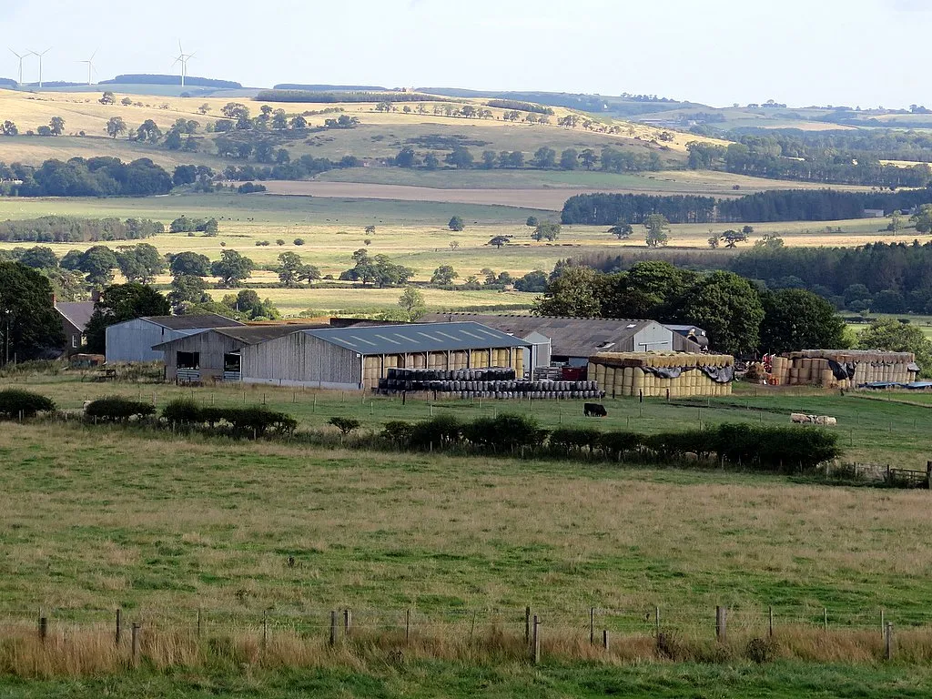 Photo showing: Thrunton Farm