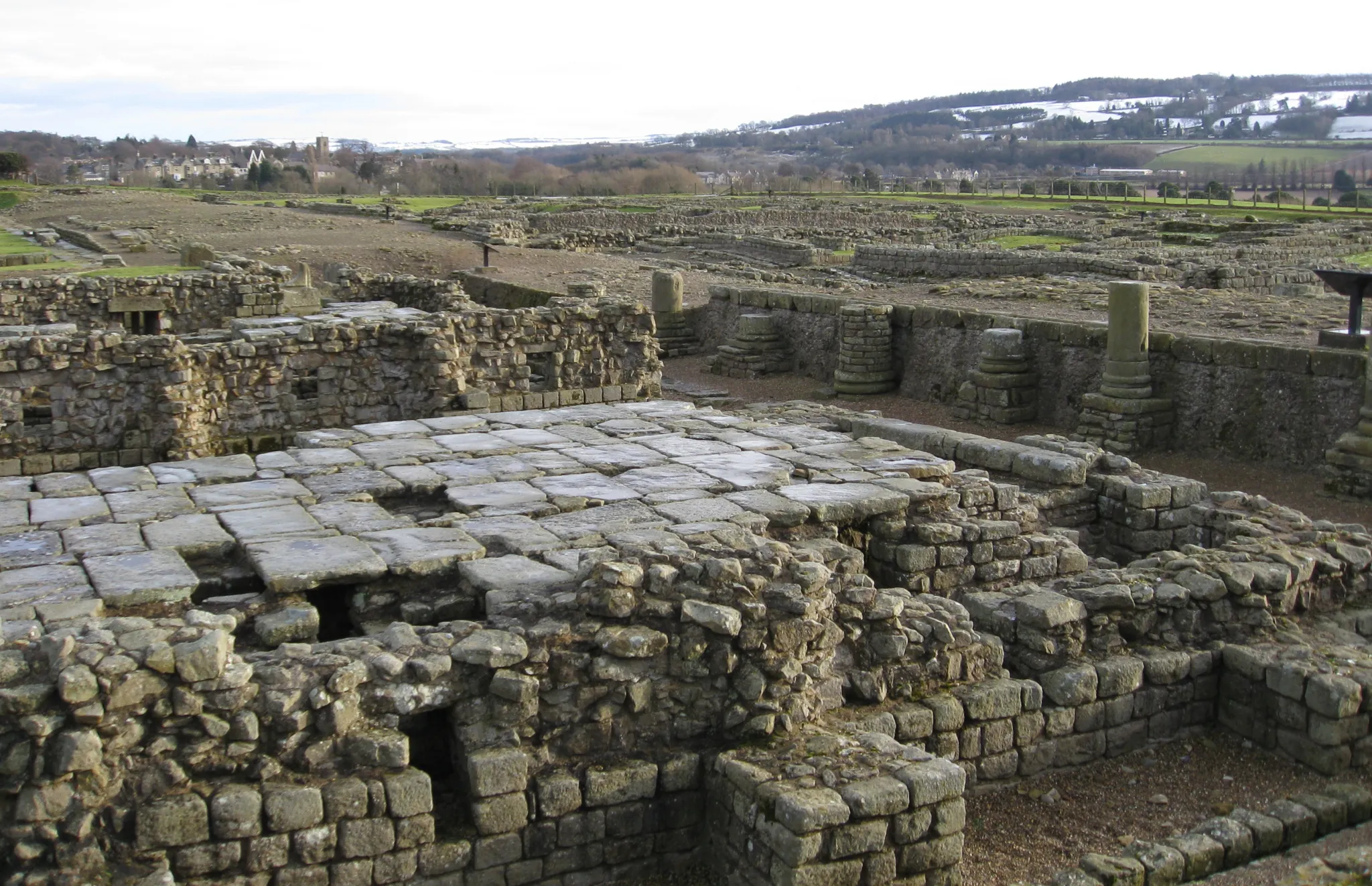 Photo showing: Corbridge Roman Ruins