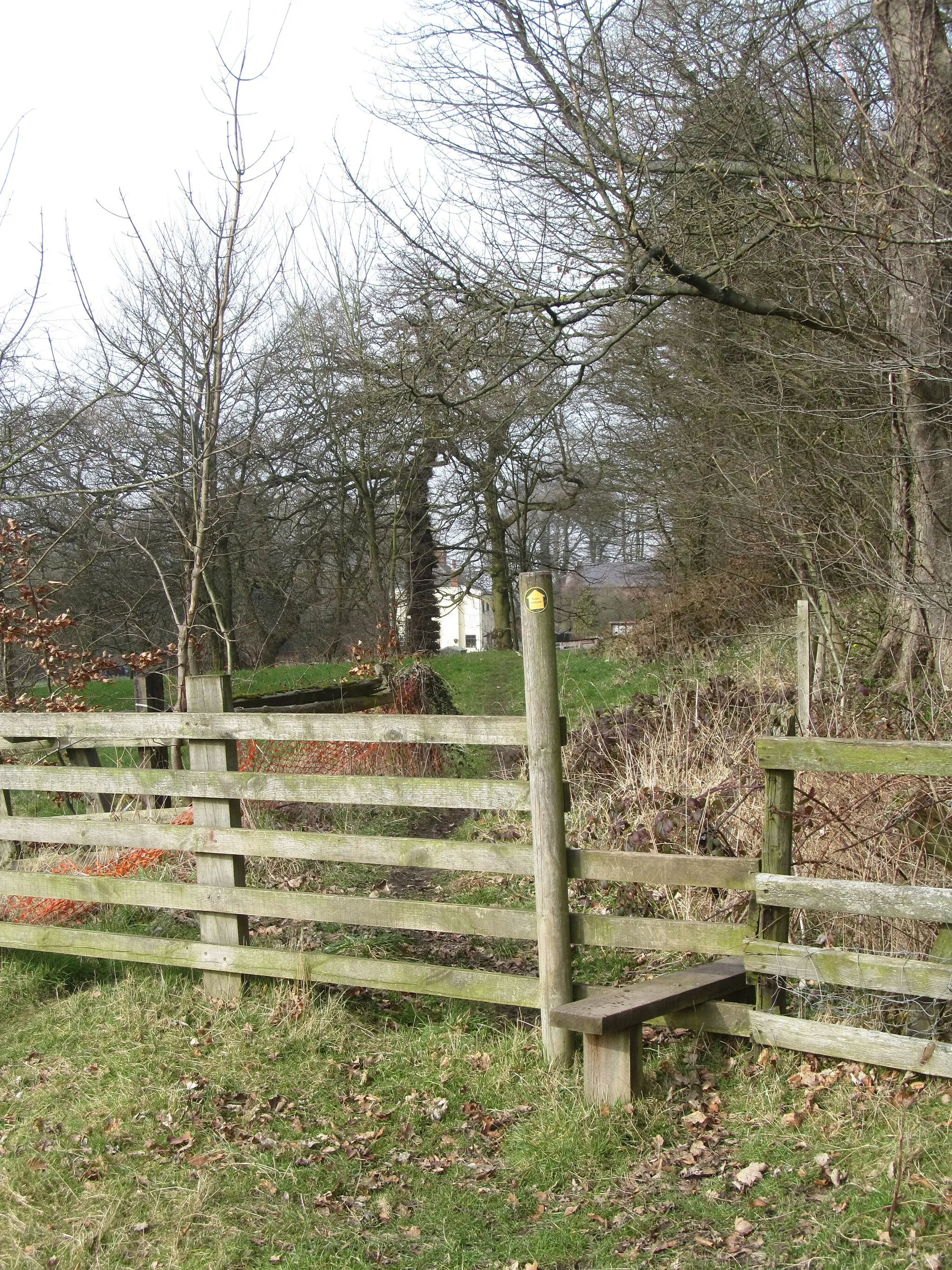 Photo showing: Footpath by crossing of Bell Burn