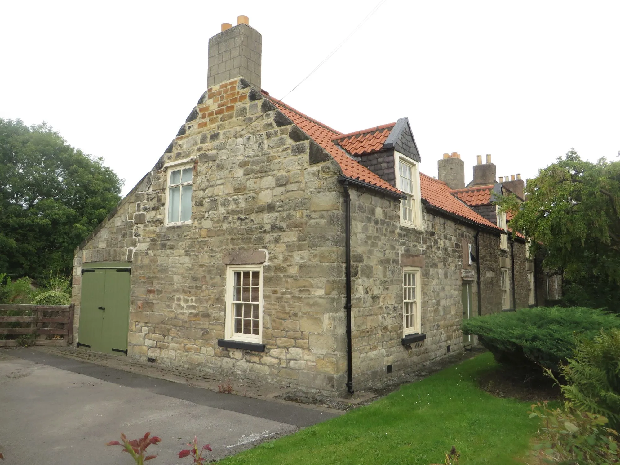 Photo showing: Dial Cottage (George Stephenson's home) on Lime Road, West Moor, Northumberland