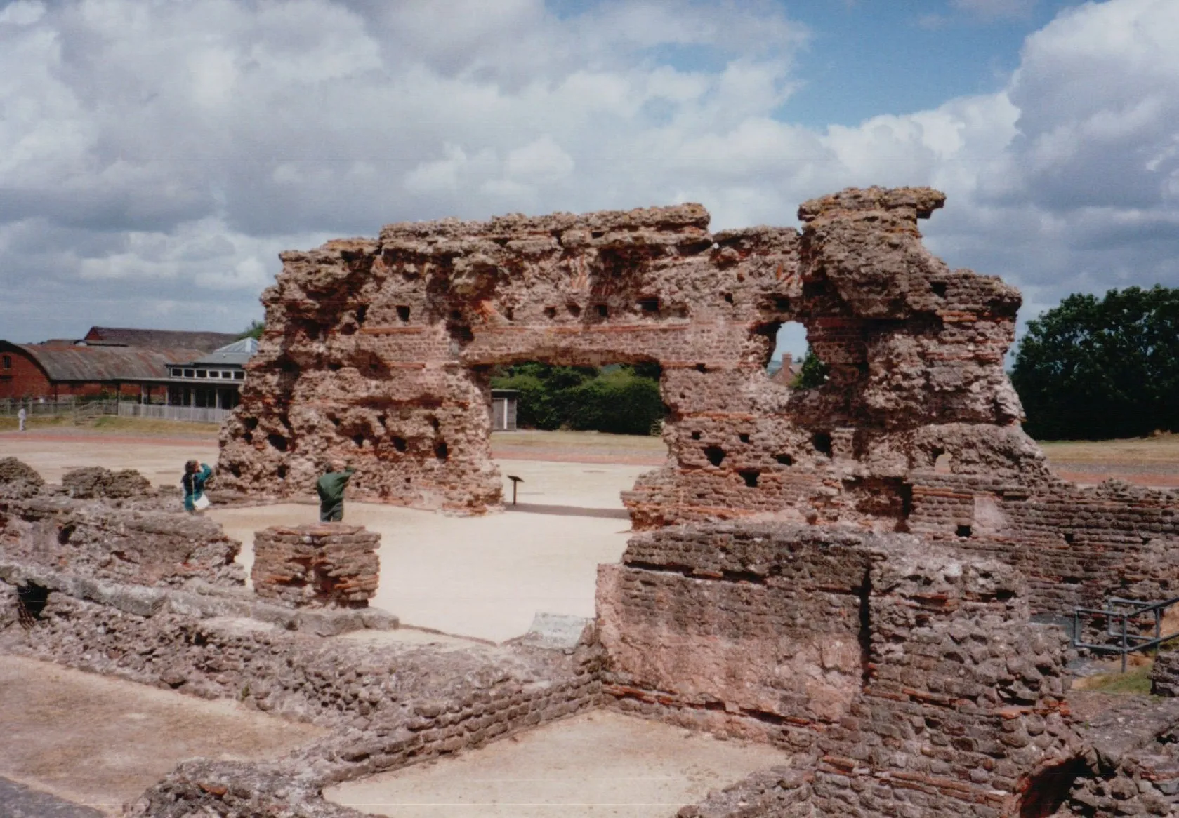 Photo showing: The Roman baths at Wroxeter