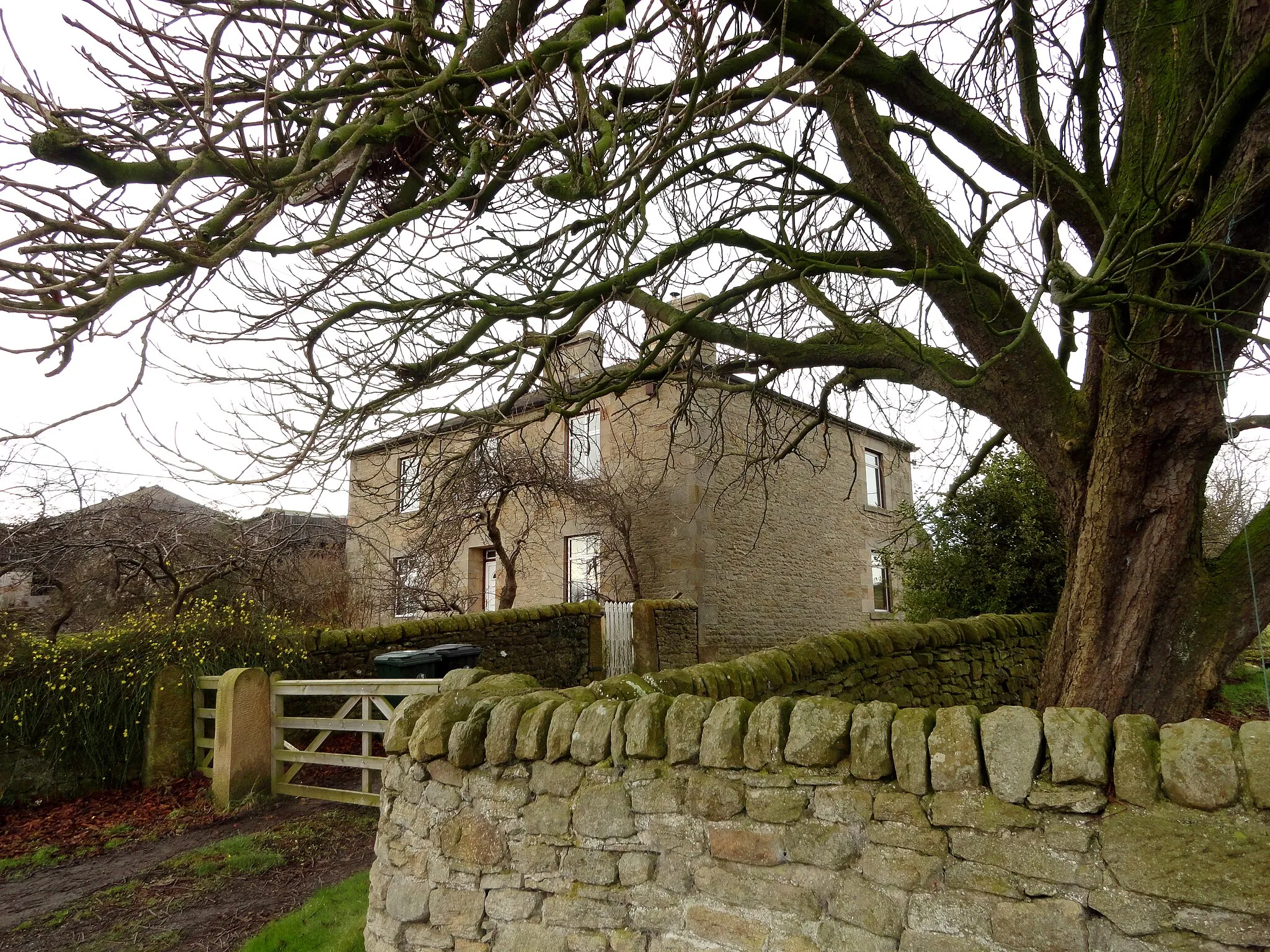 Photo showing: The farmhouse at Haugh Farm