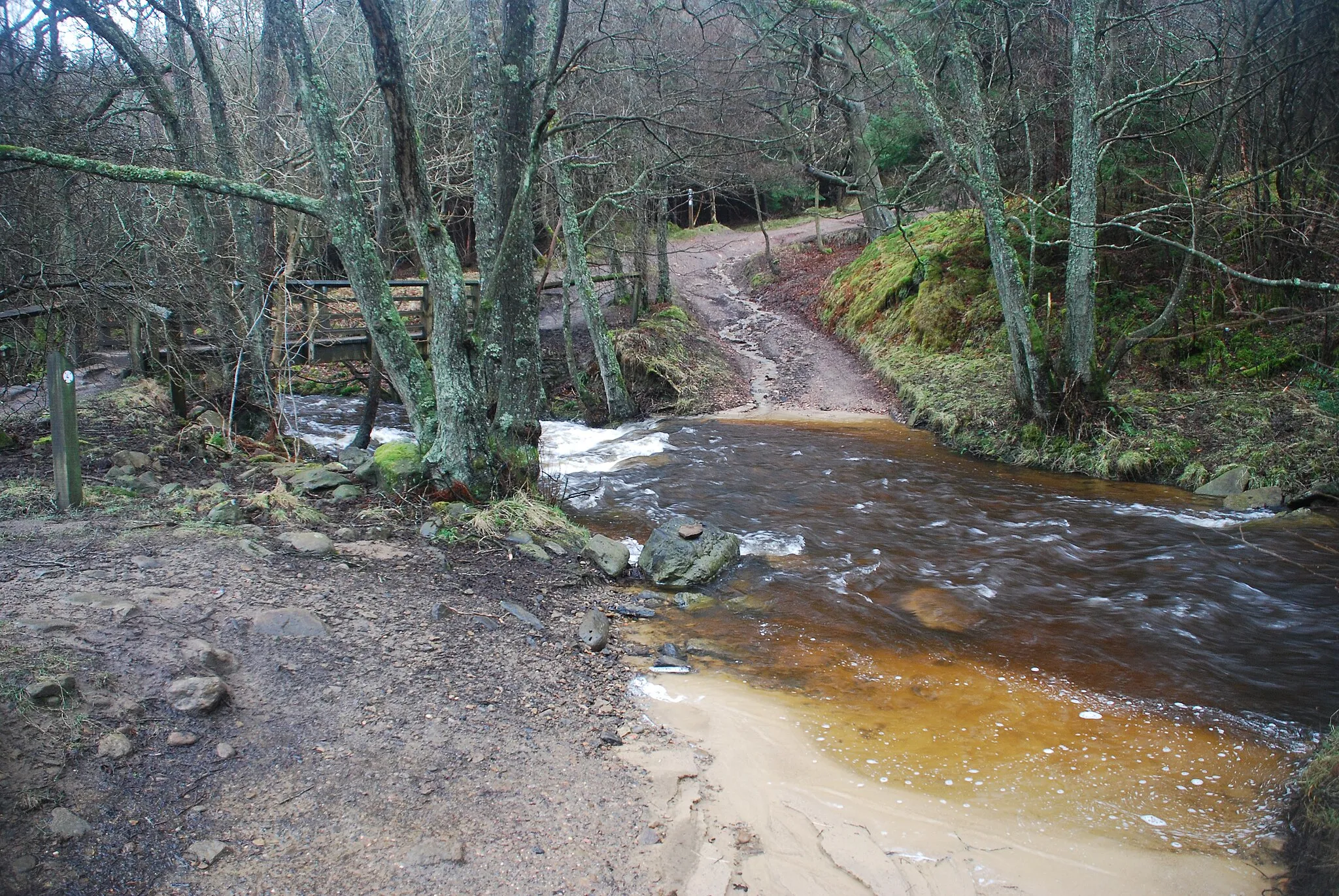 Photo showing: Ford in Hamsterley Forest