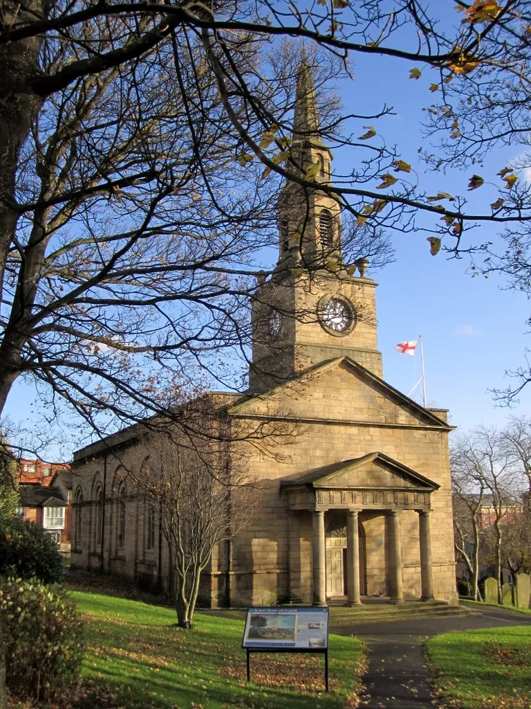 Photo showing: St Ann's Church, Battlefield