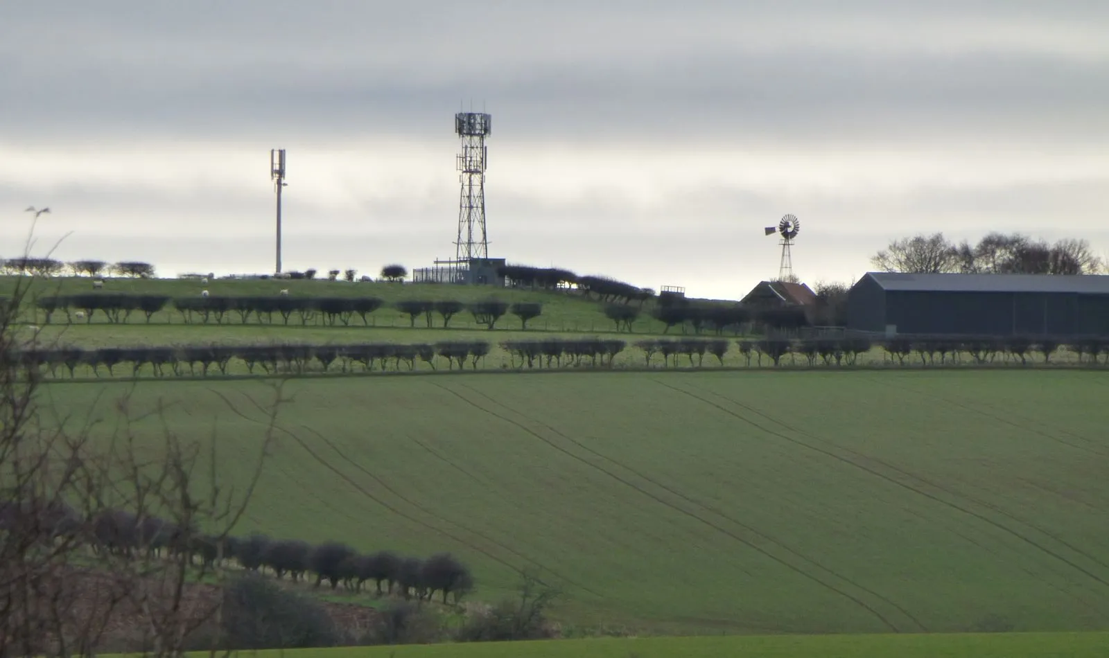 Photo showing: Fenhamhill farm