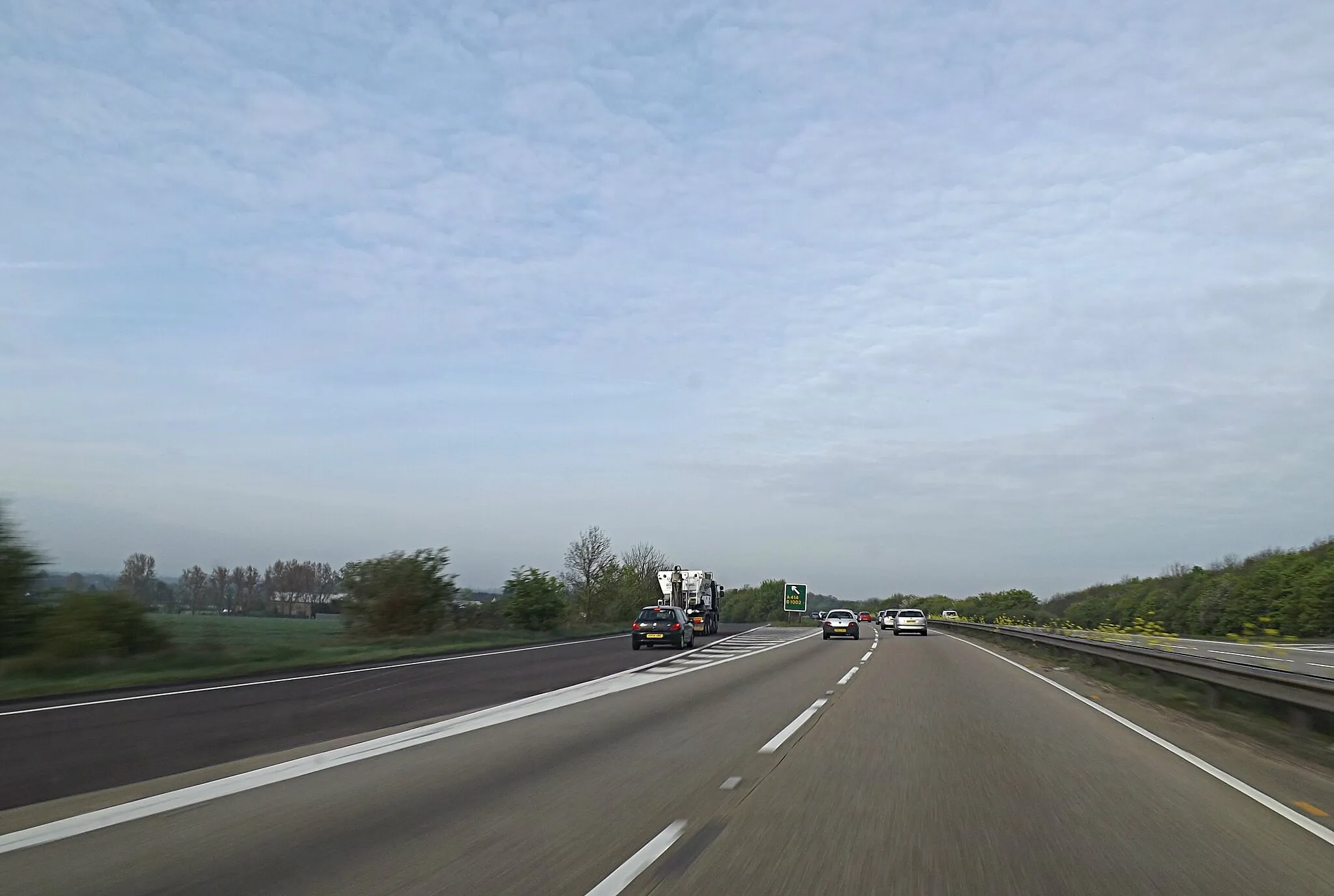 Photo showing: A12 Chelmsford Bypass, Margaretting