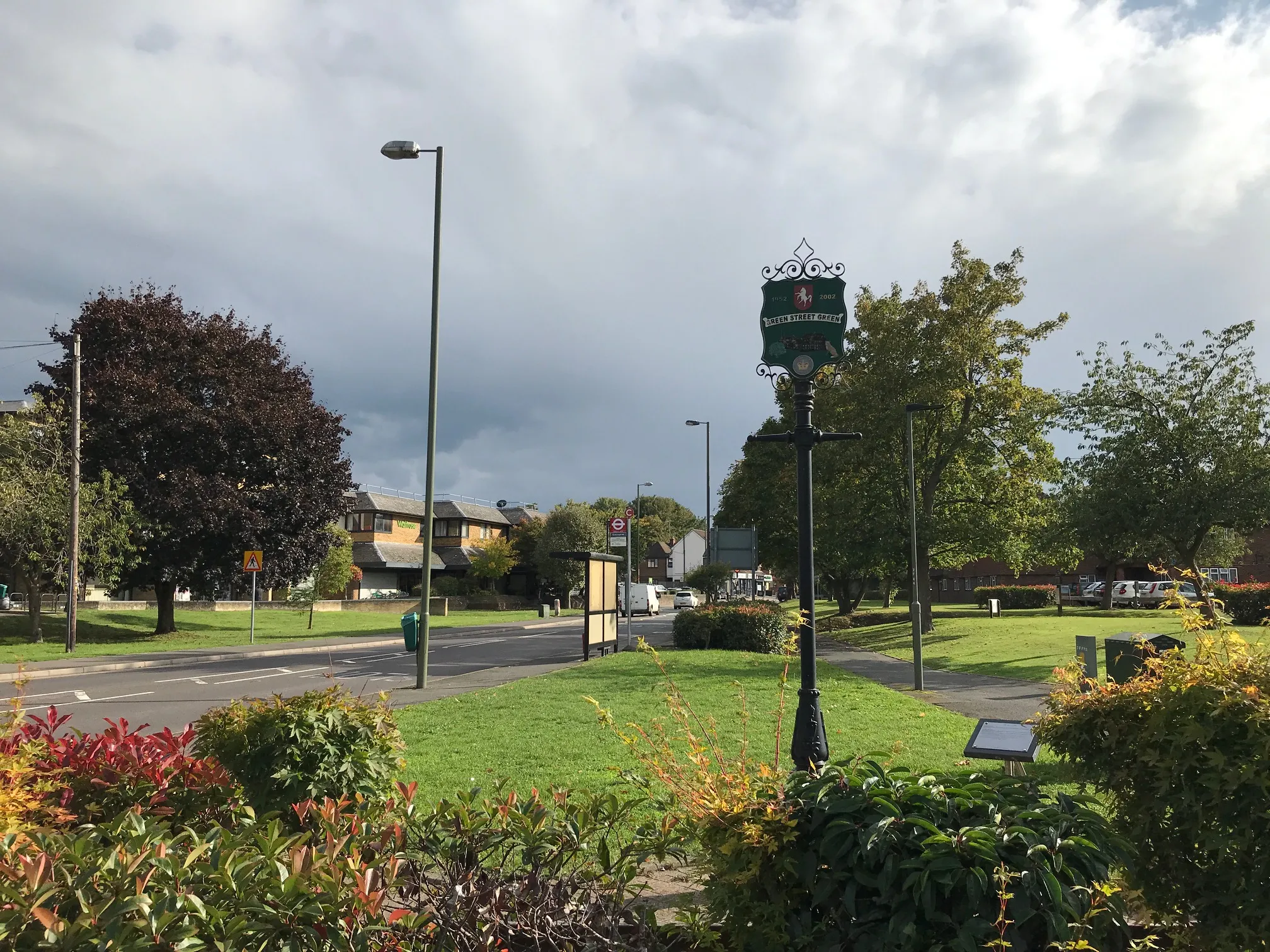 Photo showing: Green Street Green sign