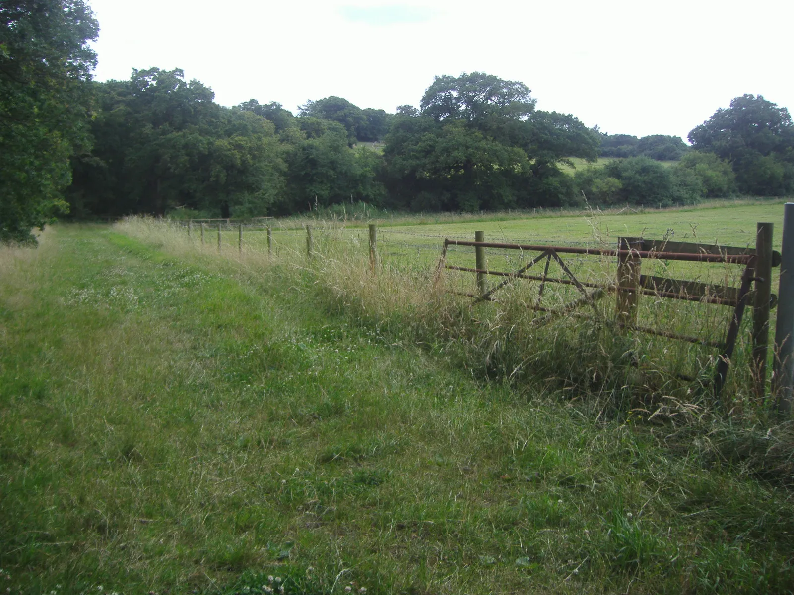 Photo showing: Hendon Wood field