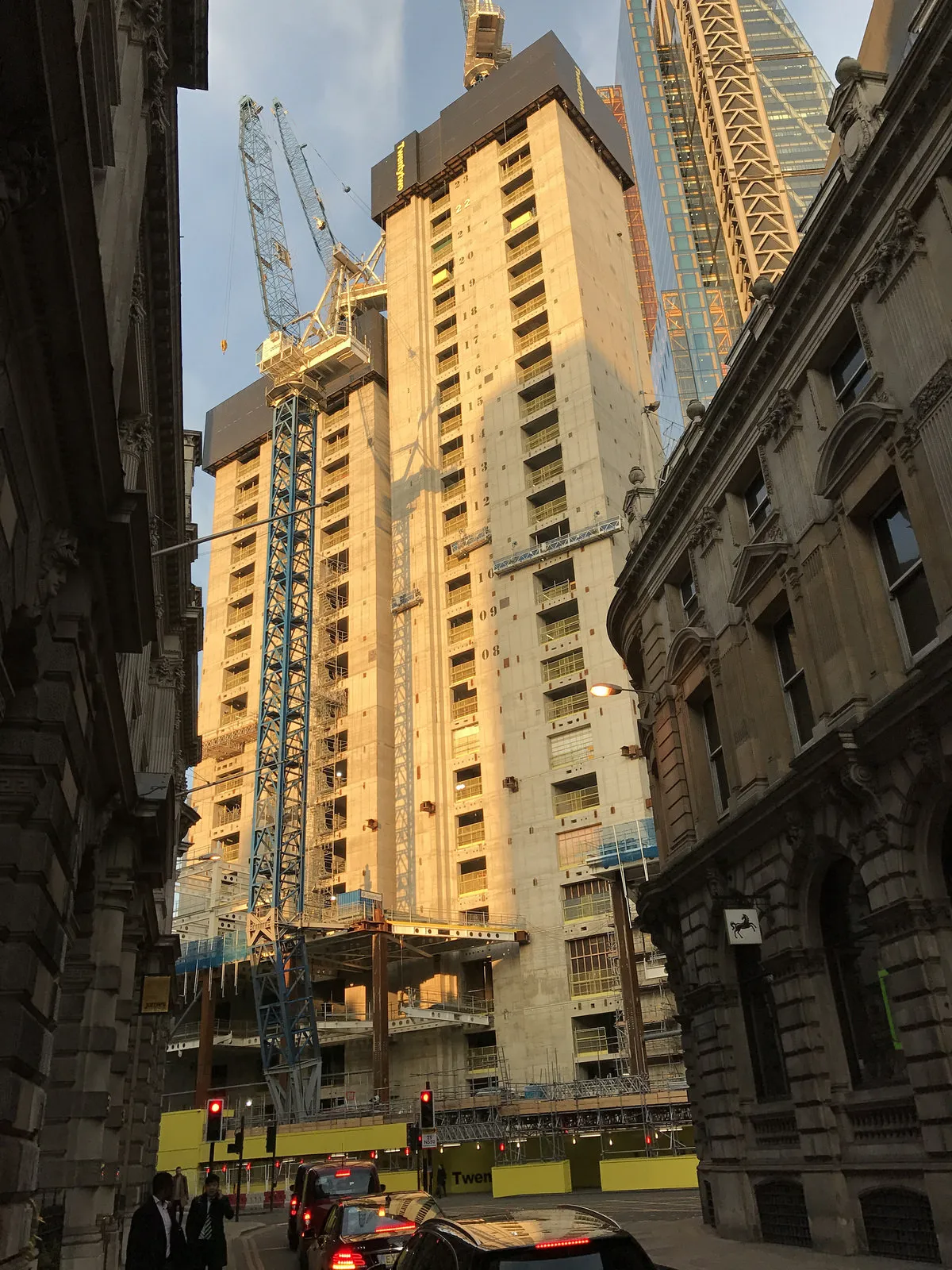 Photo showing: 22 Bishopsgate, under construction, May 2017