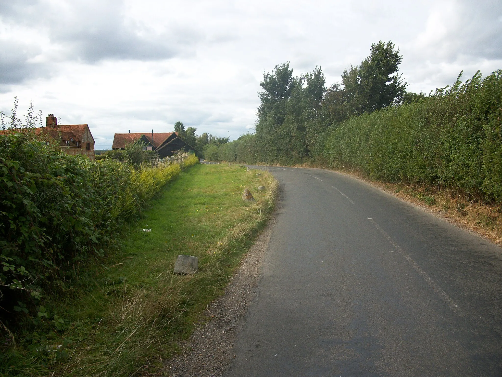 Photo showing: Asheridge Road near Tile's Farm