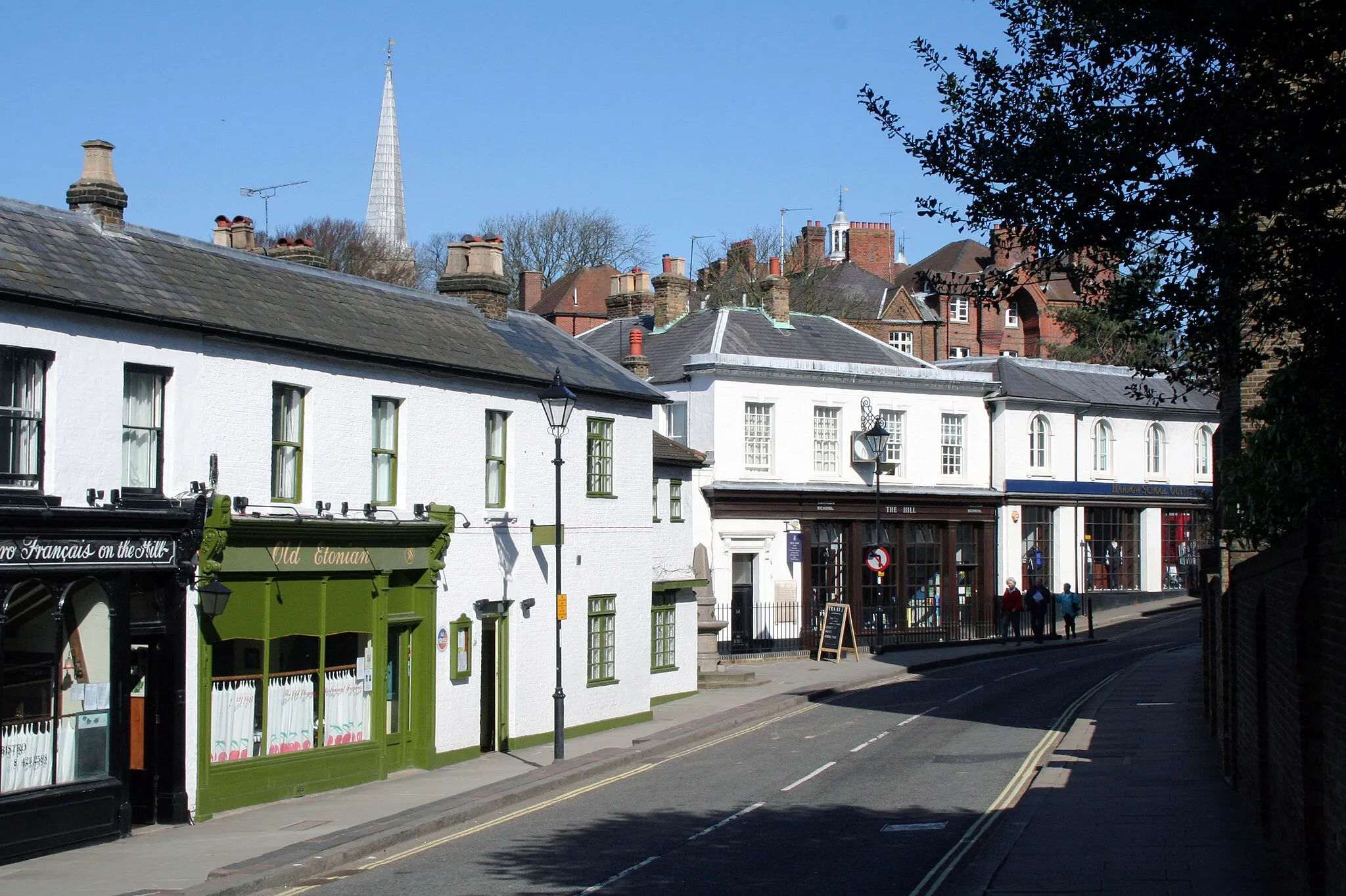 Photo showing: Harrow-on-the-Hill:  High Street Looking north.