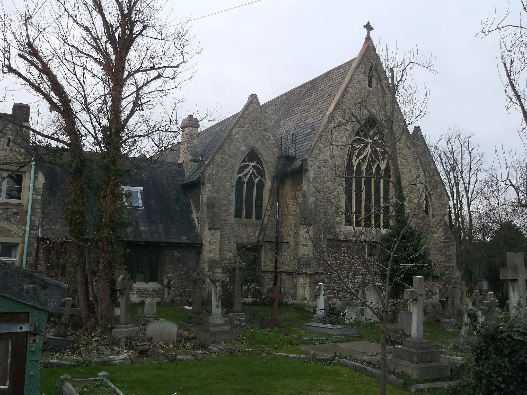 Photo showing: St Mary Magdalene Church, Mortlake