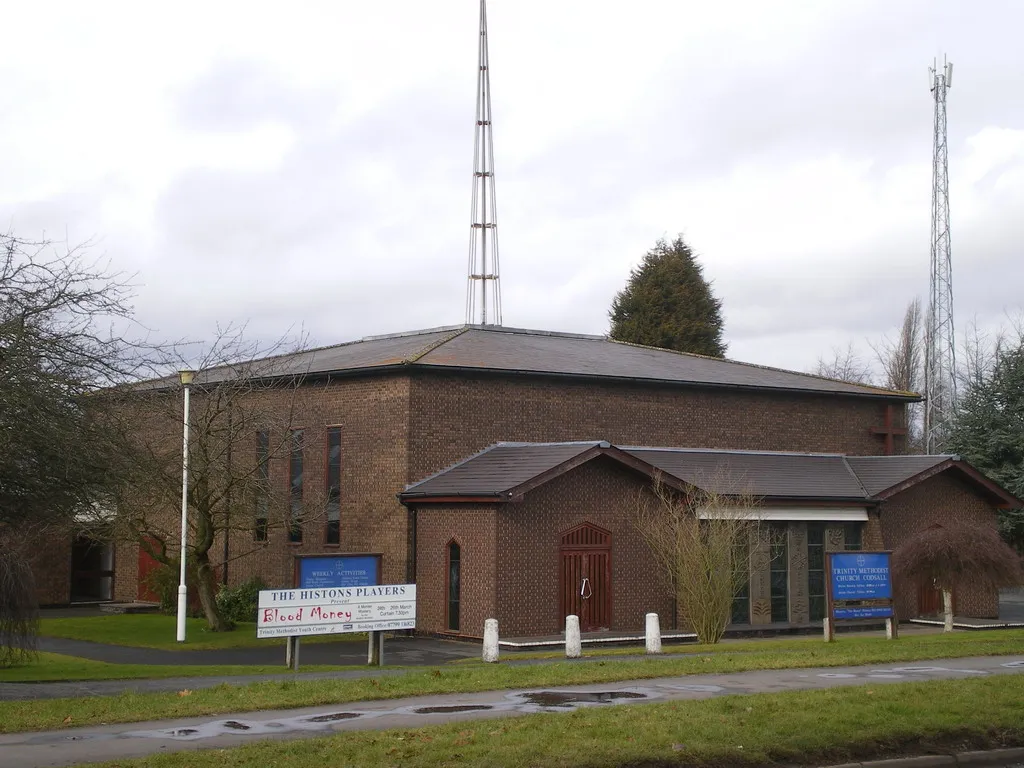 Photo showing: Trinity Methodist Church, Codsall, near to Codsall, Staffordshire, Great Britain.