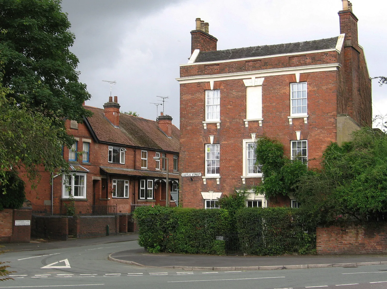 Photo showing: Photograph of 1 Castle Street,Tutbury, Staffordshire, England