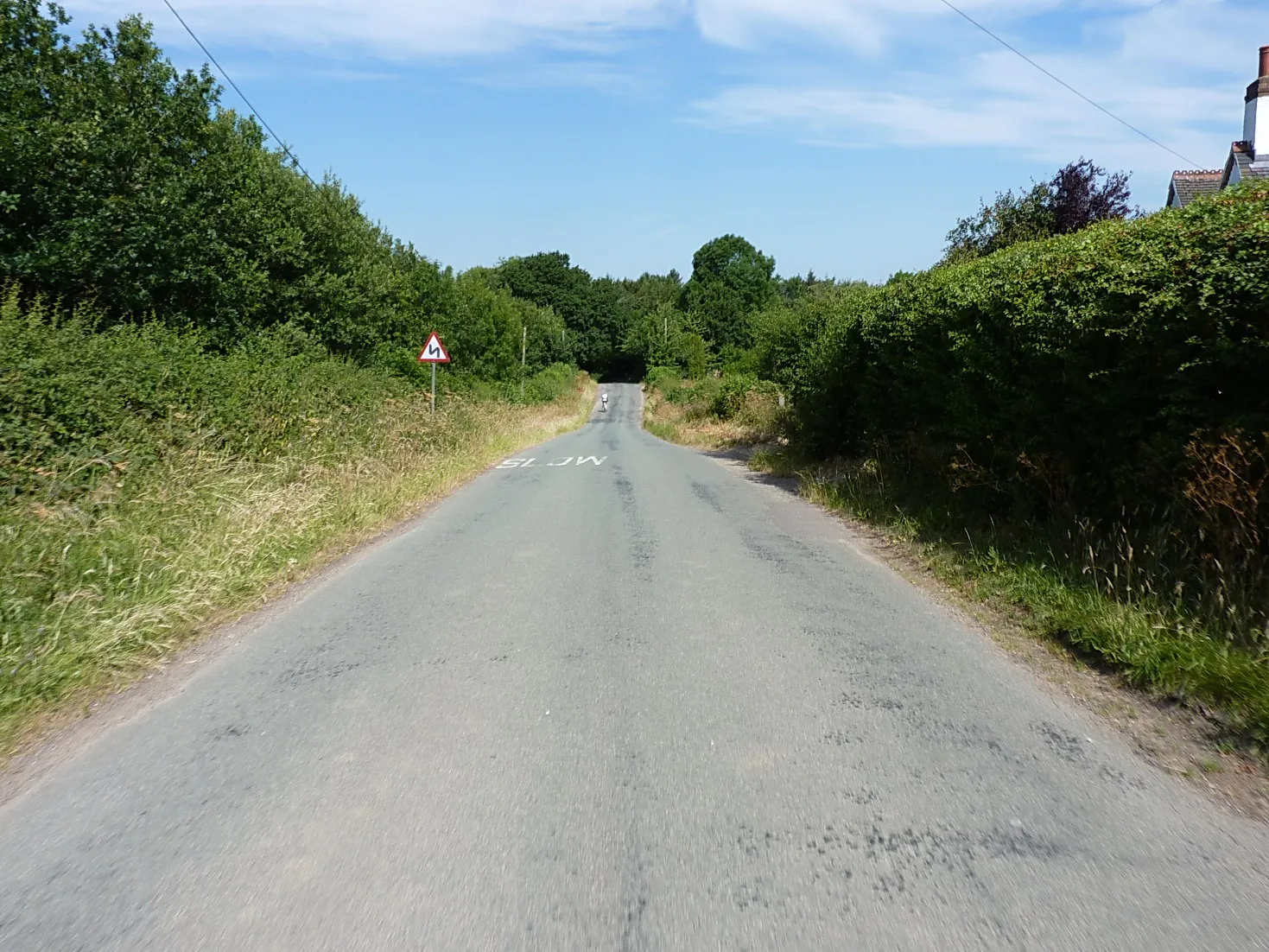 Photo showing: Anslow Road towards Blackbrook