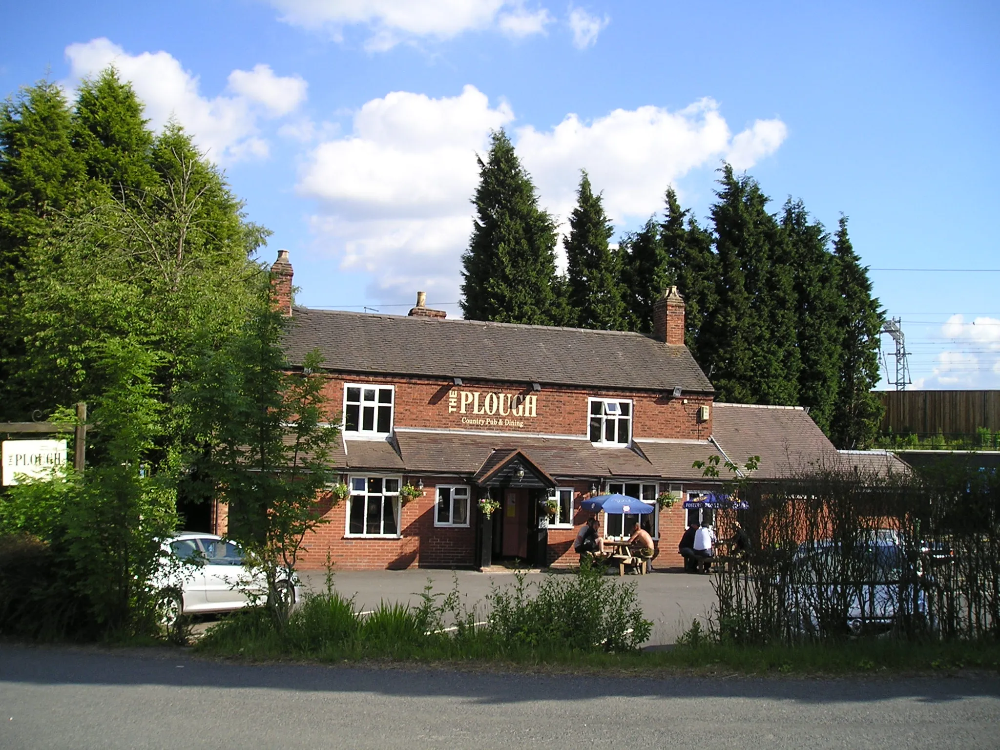 Photo showing: the Plough Pub, Huddlesford, Lichfield