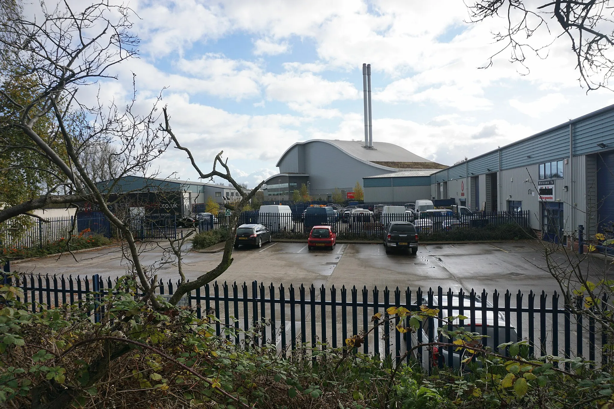 Photo showing: Energy Recovery Facility at Four Ashes