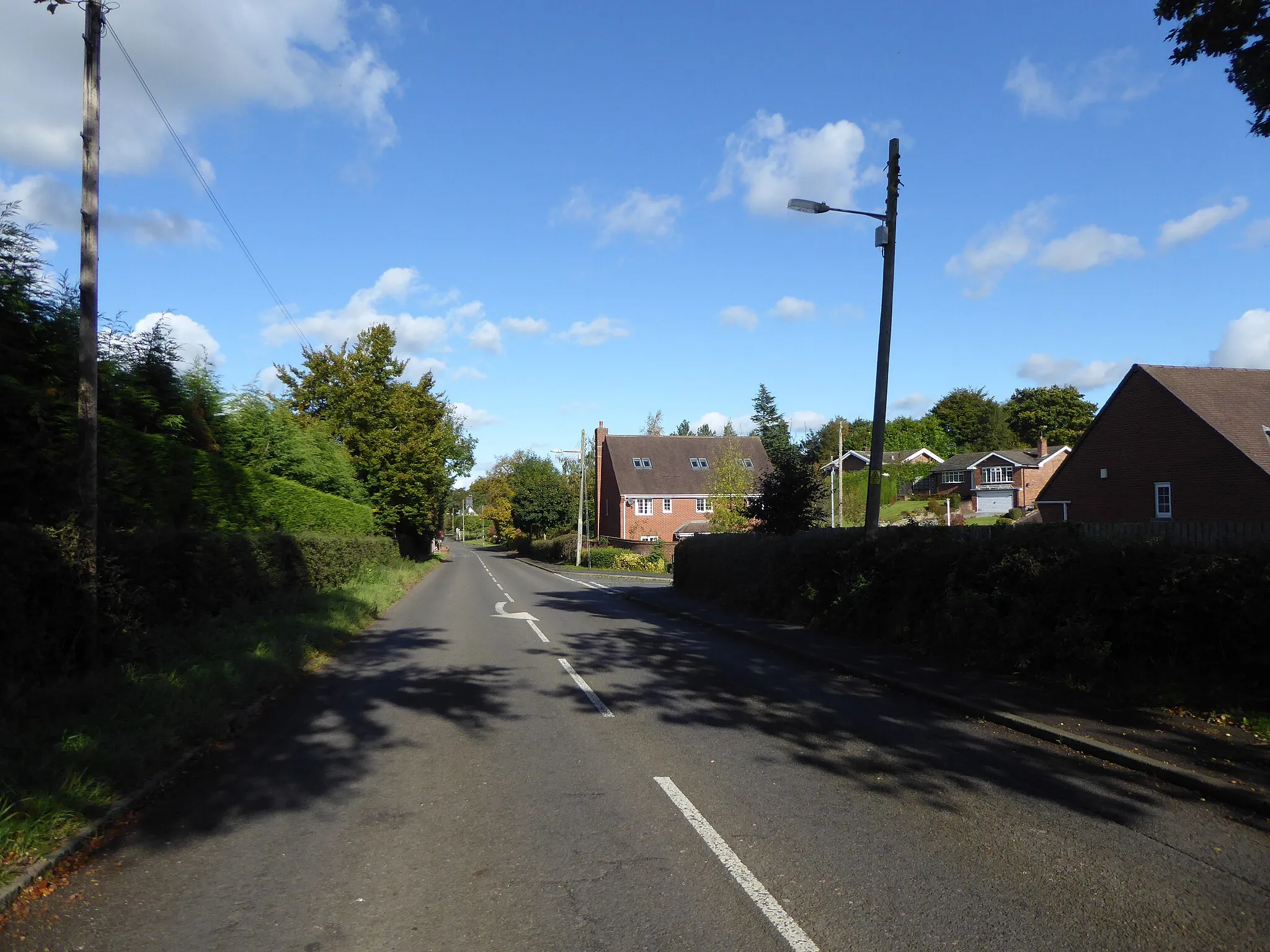 Photo showing: Main Road, Wrinehill