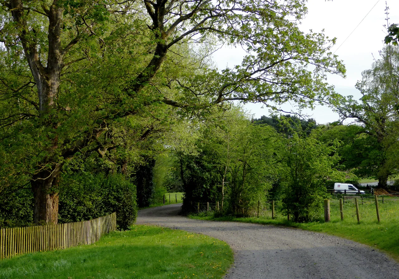Photo showing: Driveway near Greensforge in Staffordshire