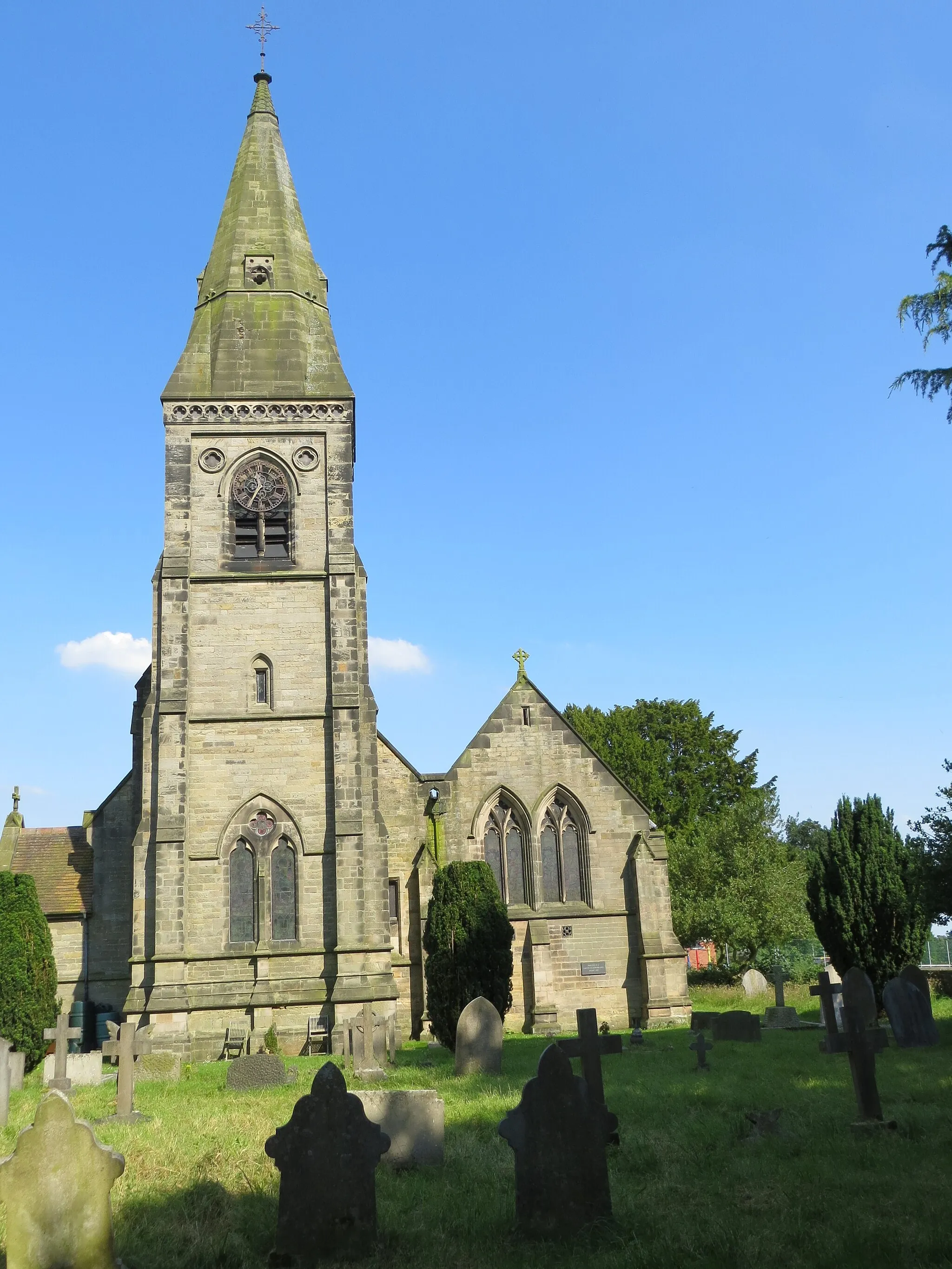 Photo showing: All Saints Church at Rangemore