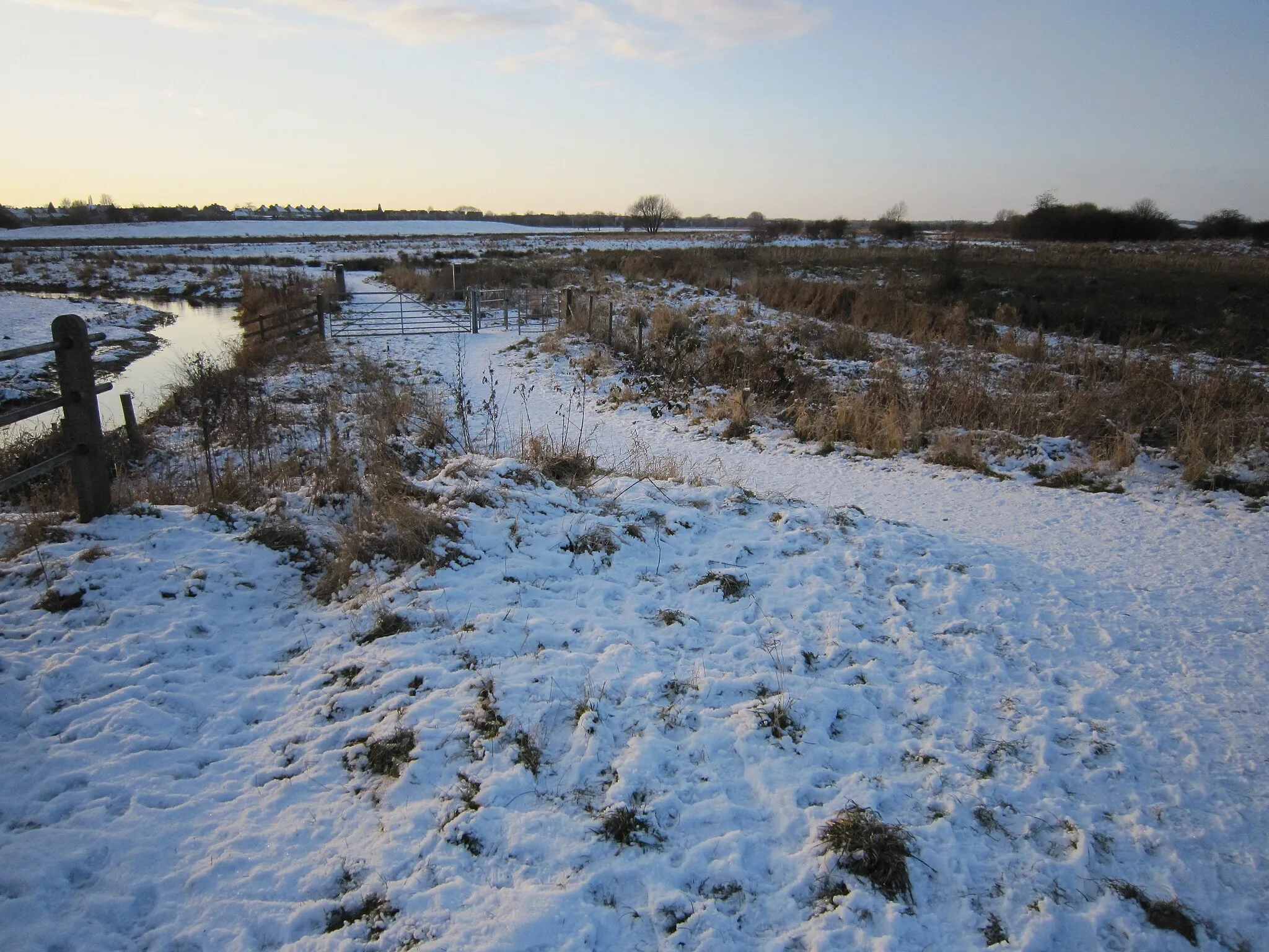 Photo showing: Doxey Marsh in the Snow