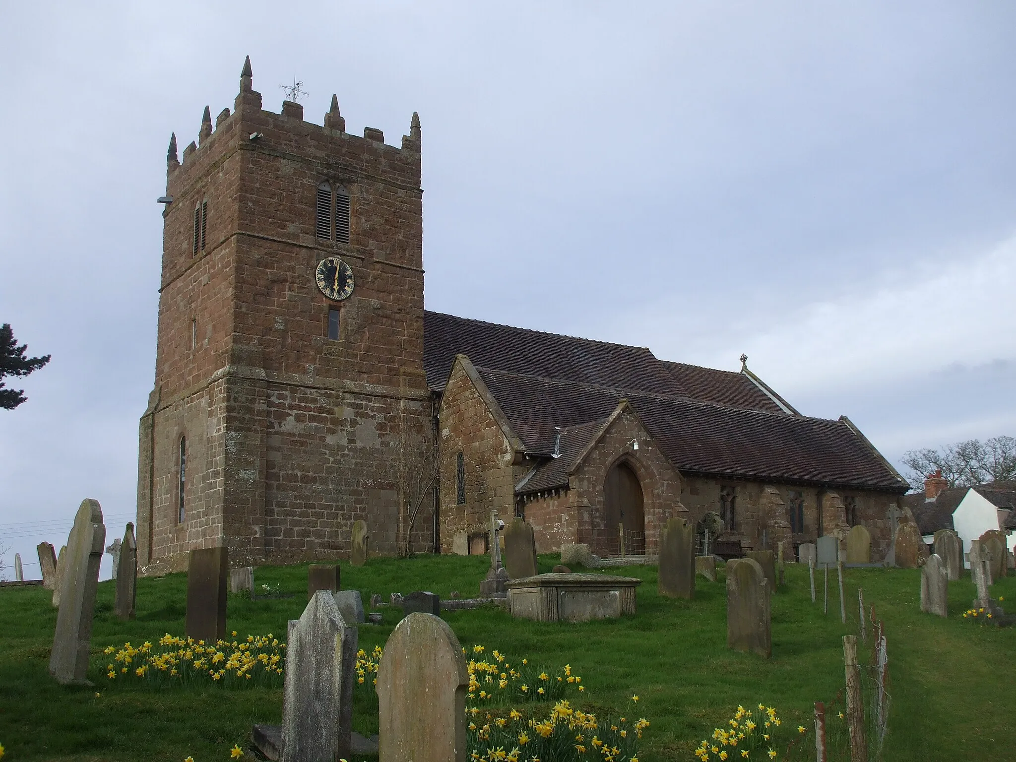 Photo showing: Church of St Mary the Virgin, High Offley