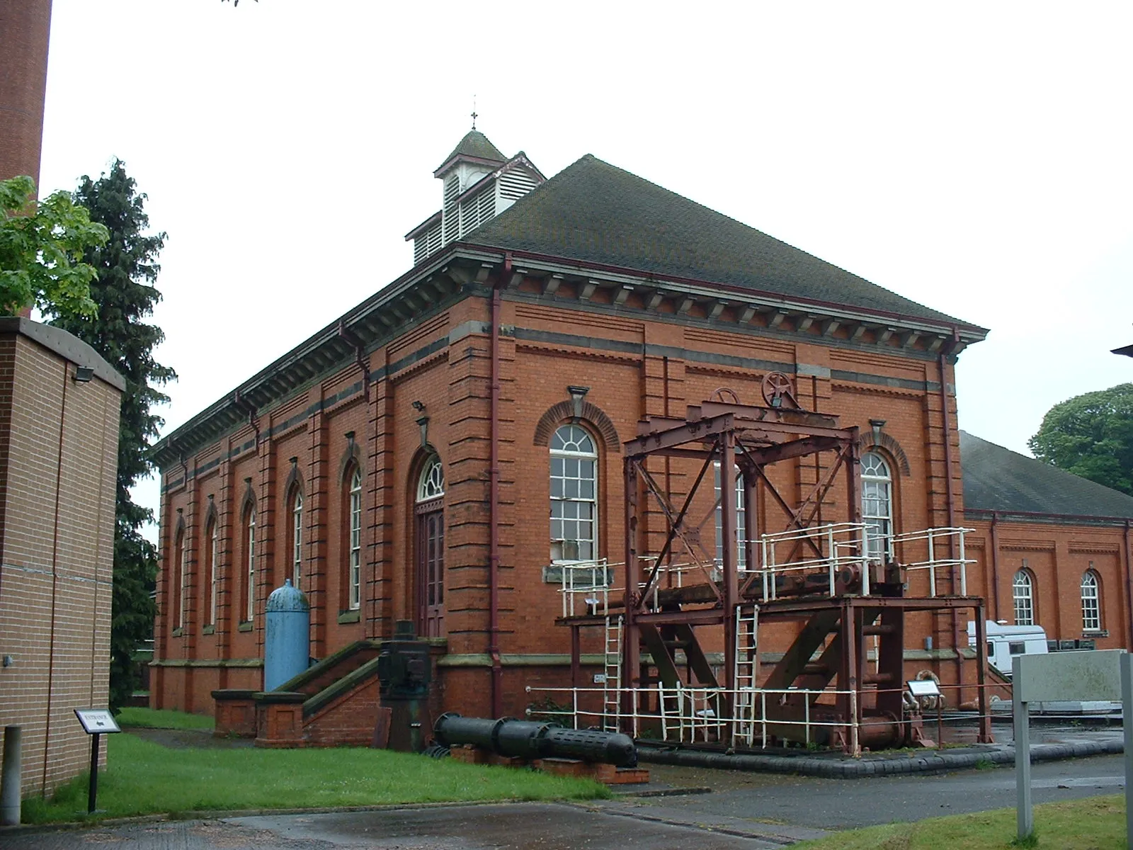 Photo showing: Photograph of Mill Meece Pumping Station