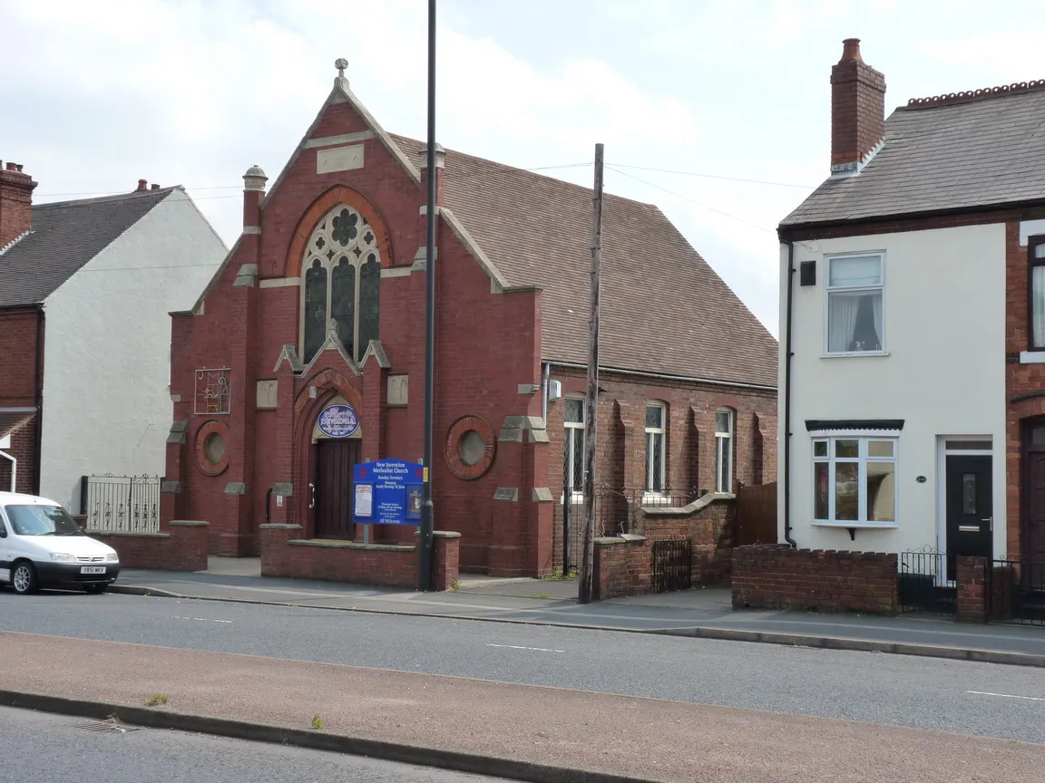 Photo showing: New Invention Methodist Church