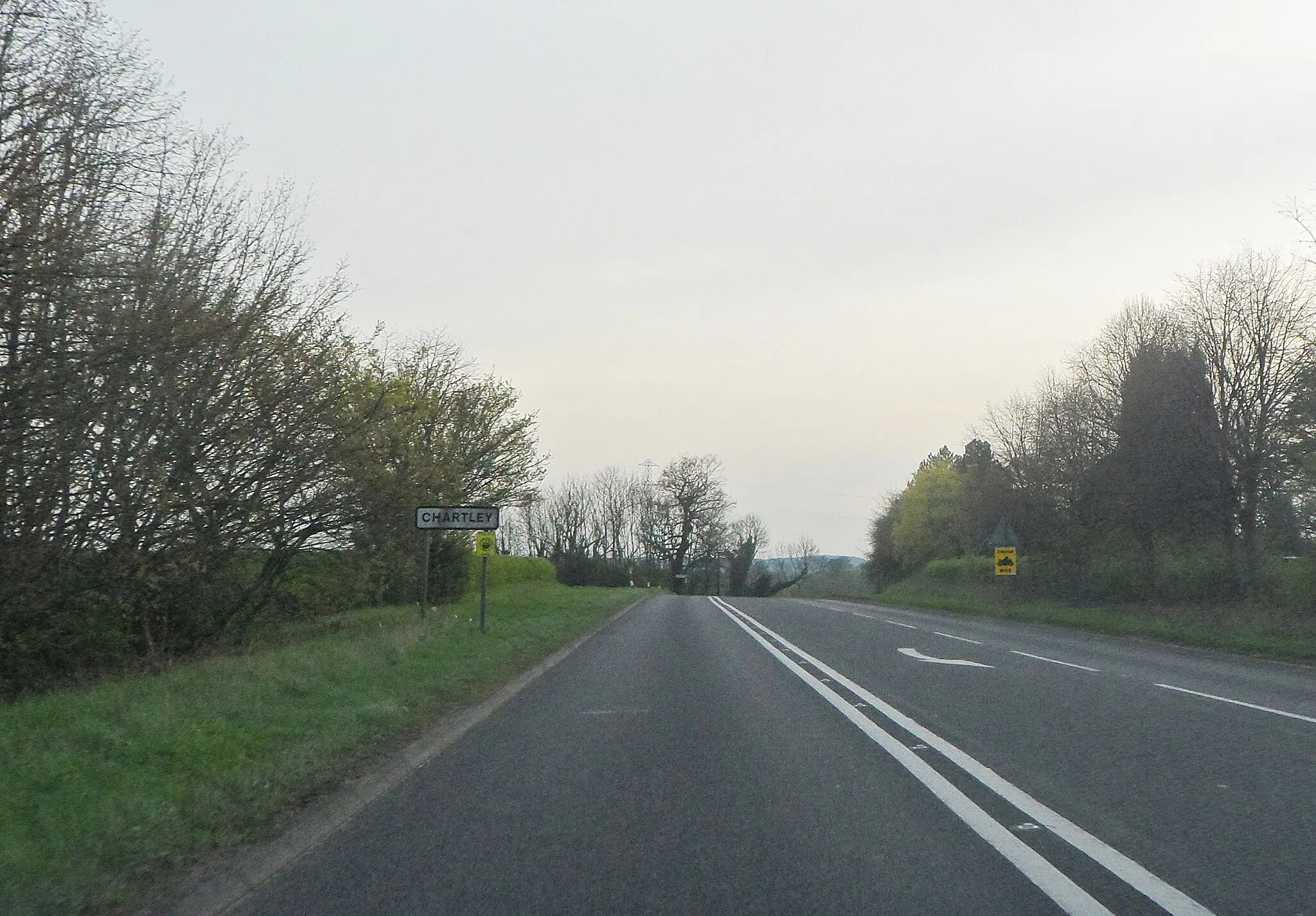Photo showing: A518 near Grindley