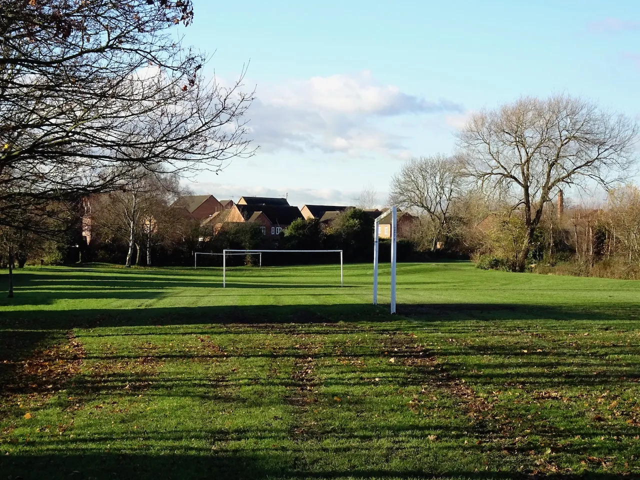 Photo showing: Playing fields