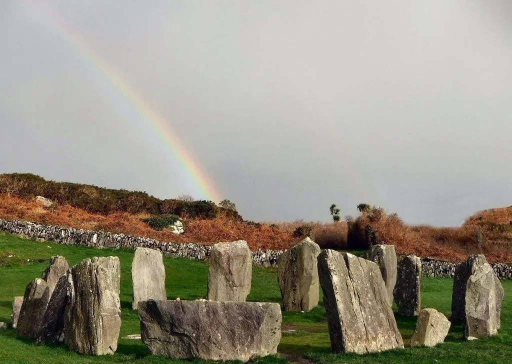 Photo showing: County Cork, Drombeg stone circle.