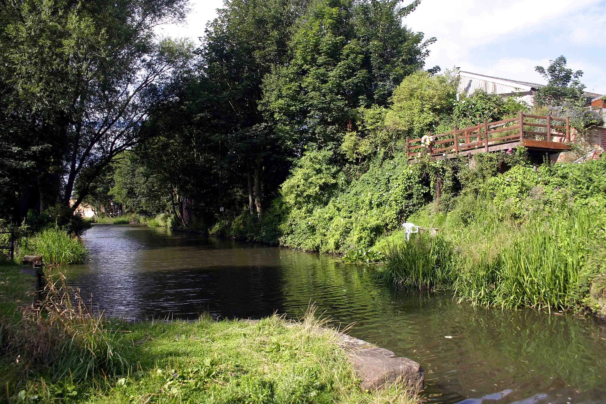 Photo showing: Disused canal - Elsecar