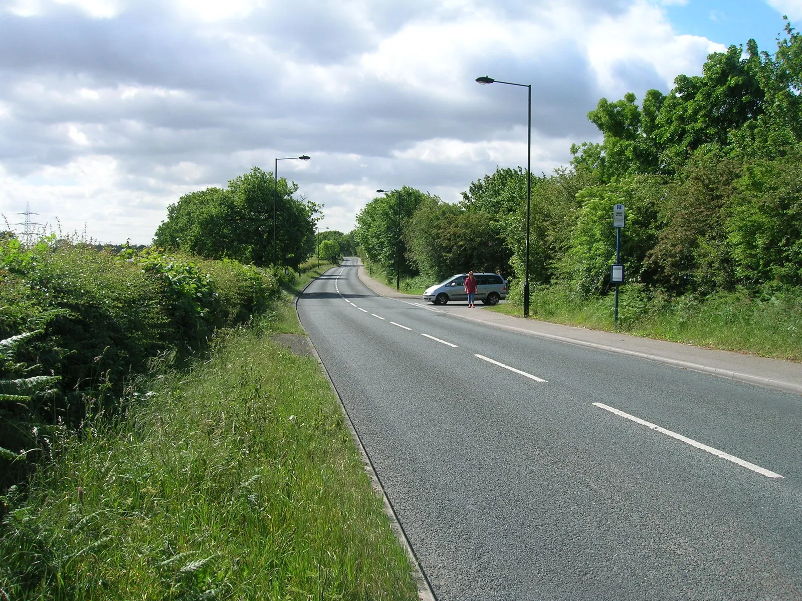 Photo showing: Warning Tongue Lane