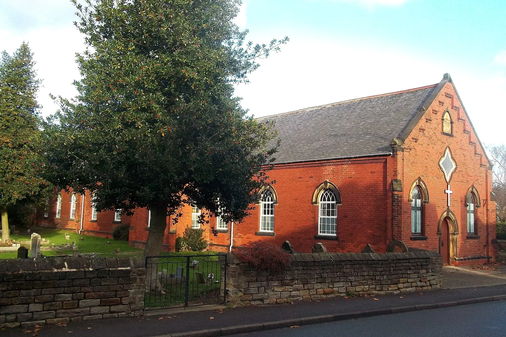 Photo showing: United Reformed Church in Calow