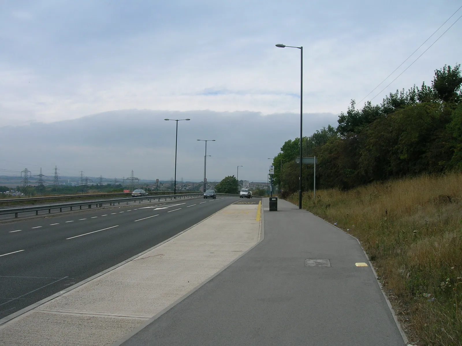 Photo showing: A631 westbound